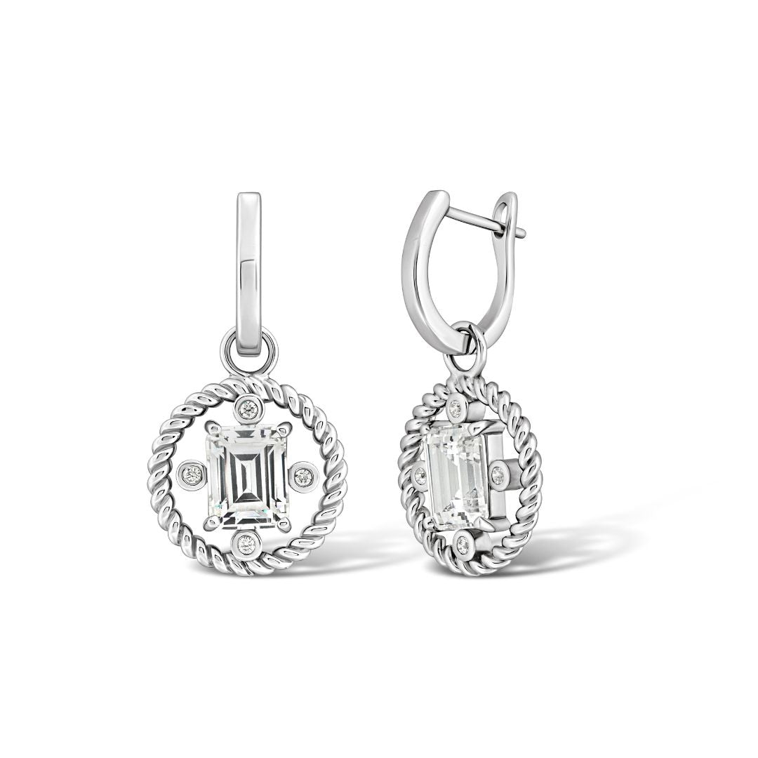 The Silver Zsa Zsa Drops