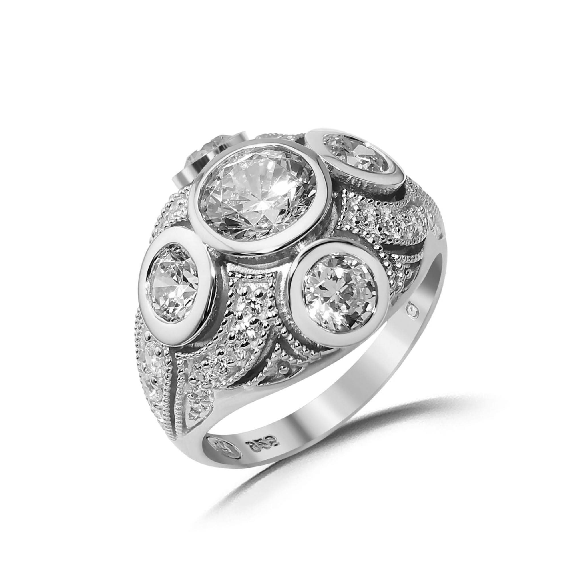 The Silver Coco Ring