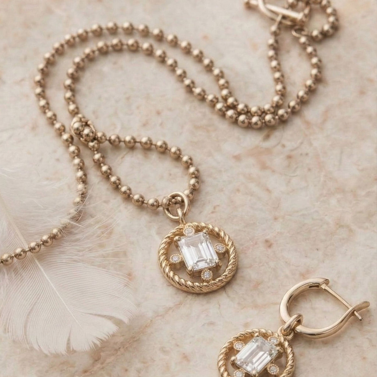 The Gold Zsa Zsa Lariat