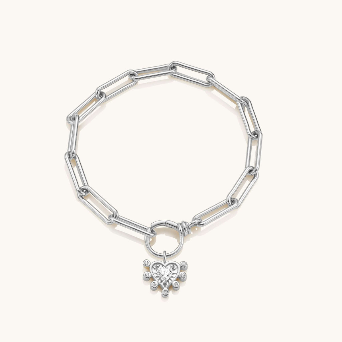 The Silver Formes Heartbreak Charm (Drop only)