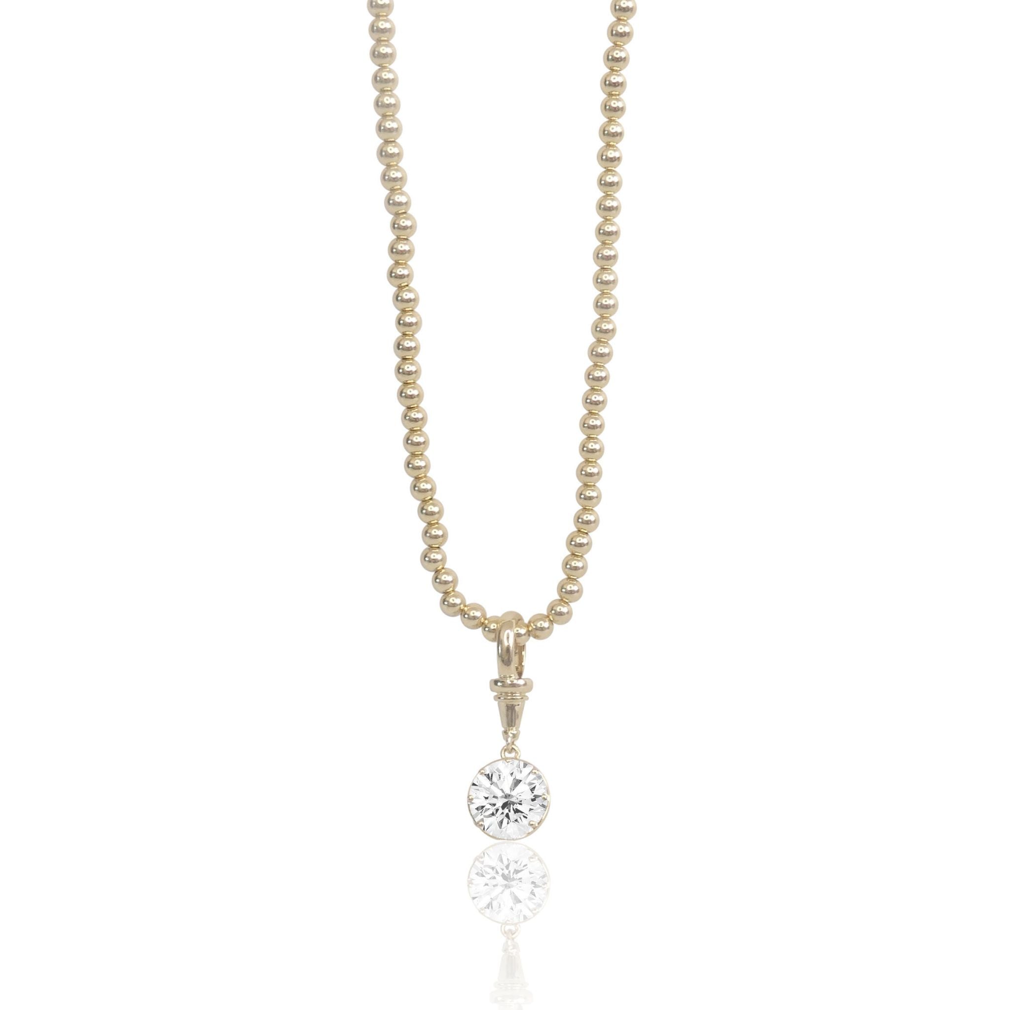 The Silver Petites Billes Necklace