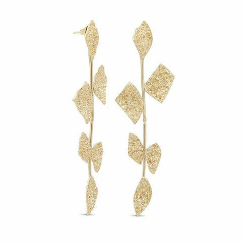 The Gold Leaf Earrings