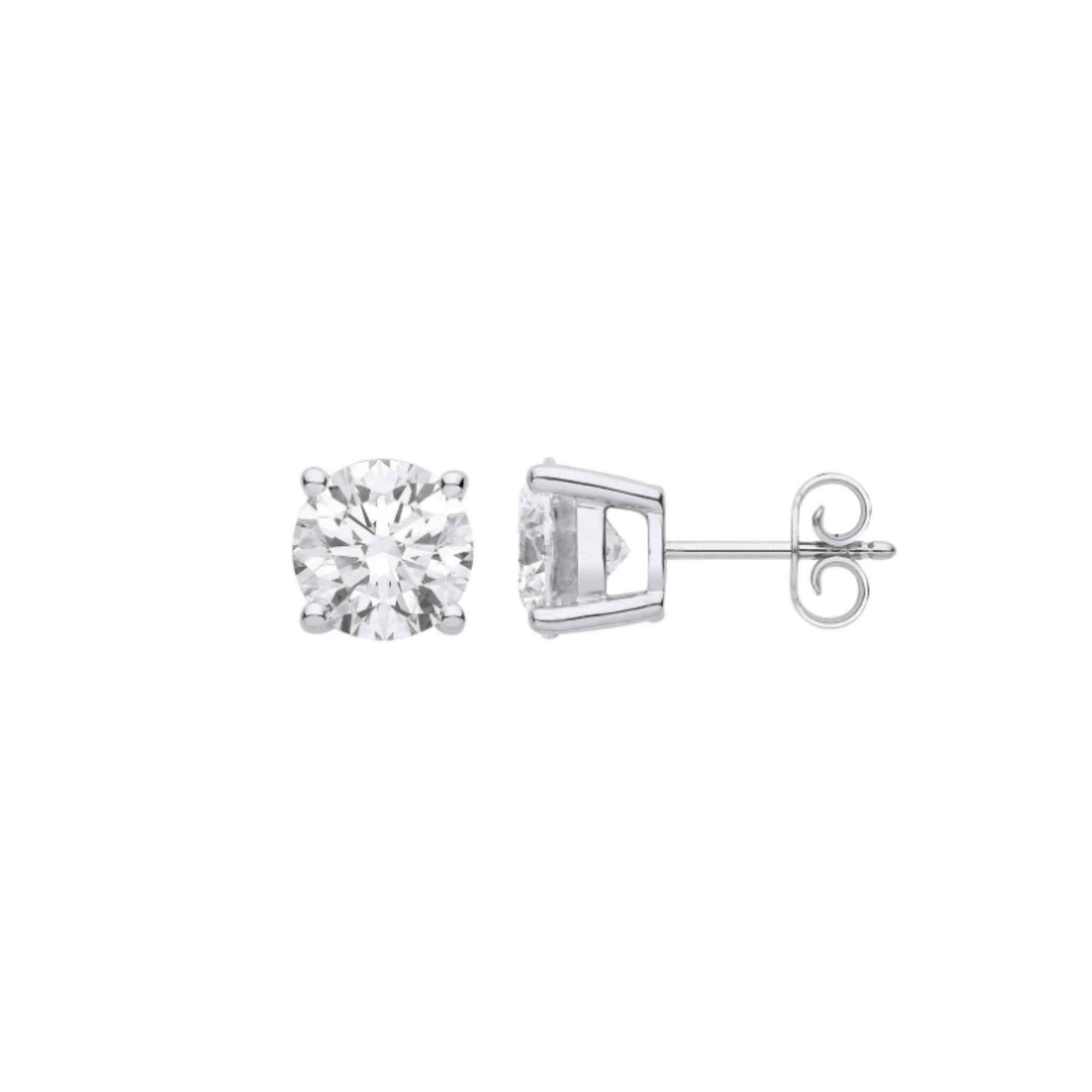 The Classic Lab-Diamond Studs