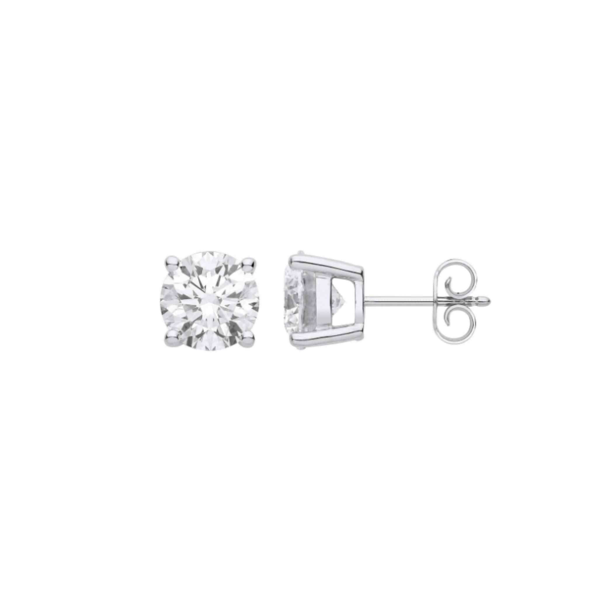 The Classic Lab-Diamond Studs