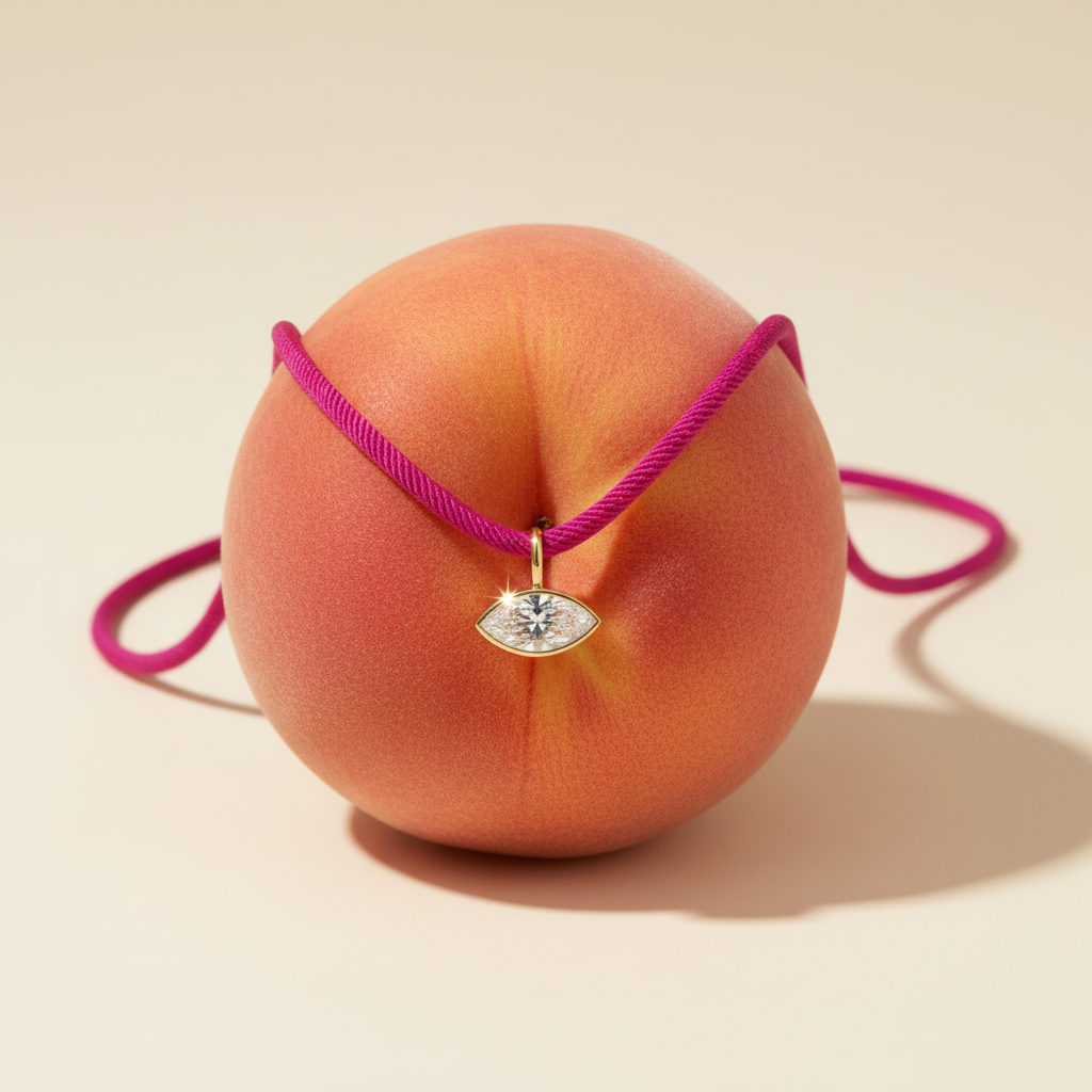 The Axis Necklace | Pink