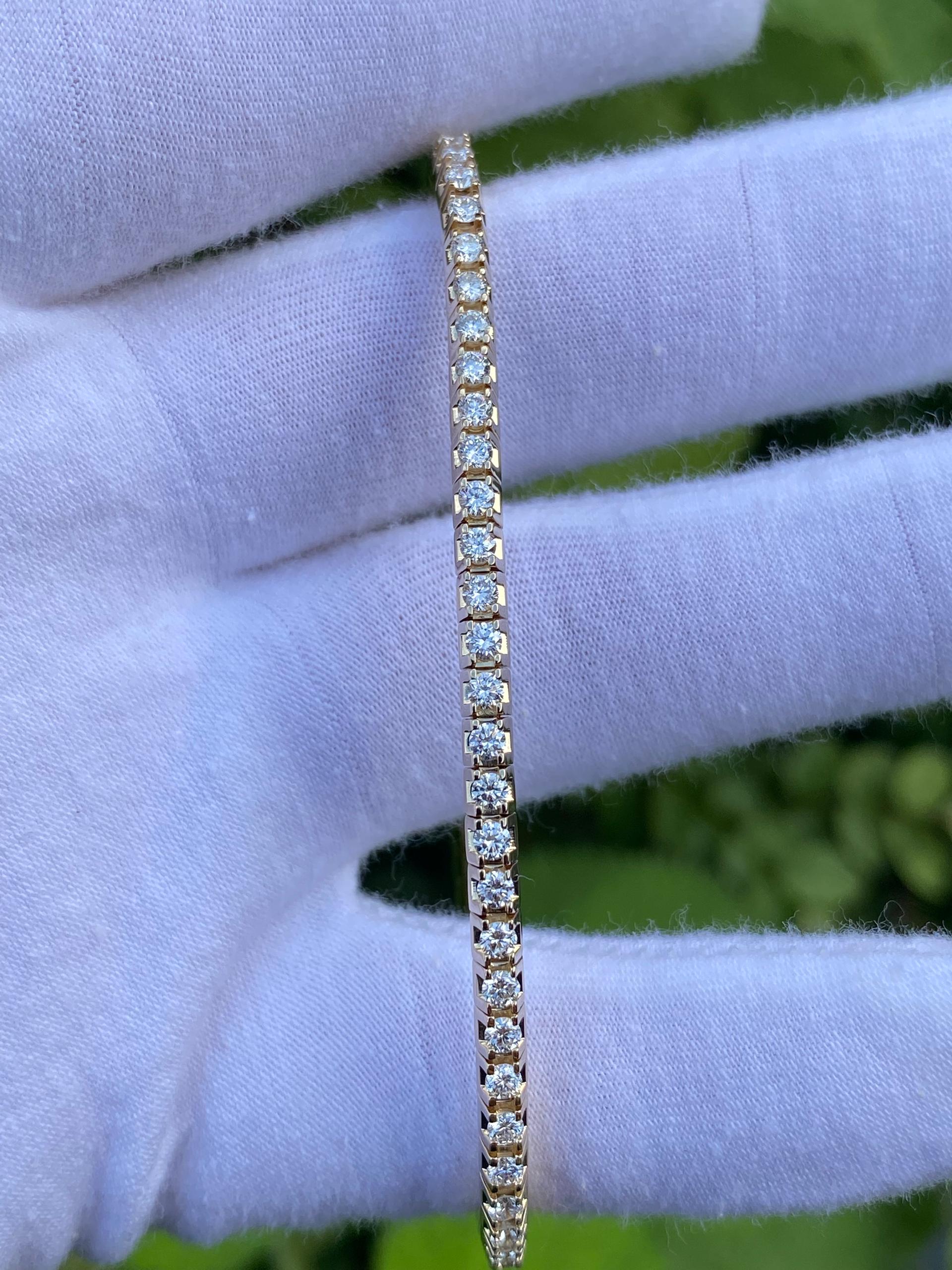 The Stretch Diamond Tennis Bracelet