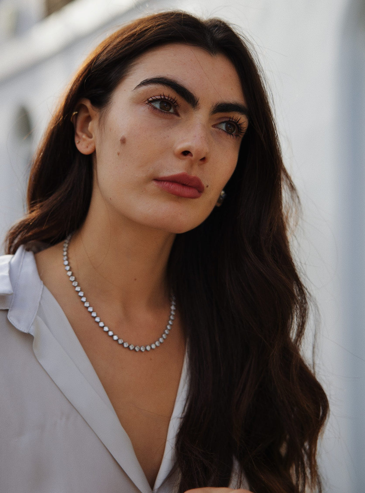The Moissanite Nocturne Necklace