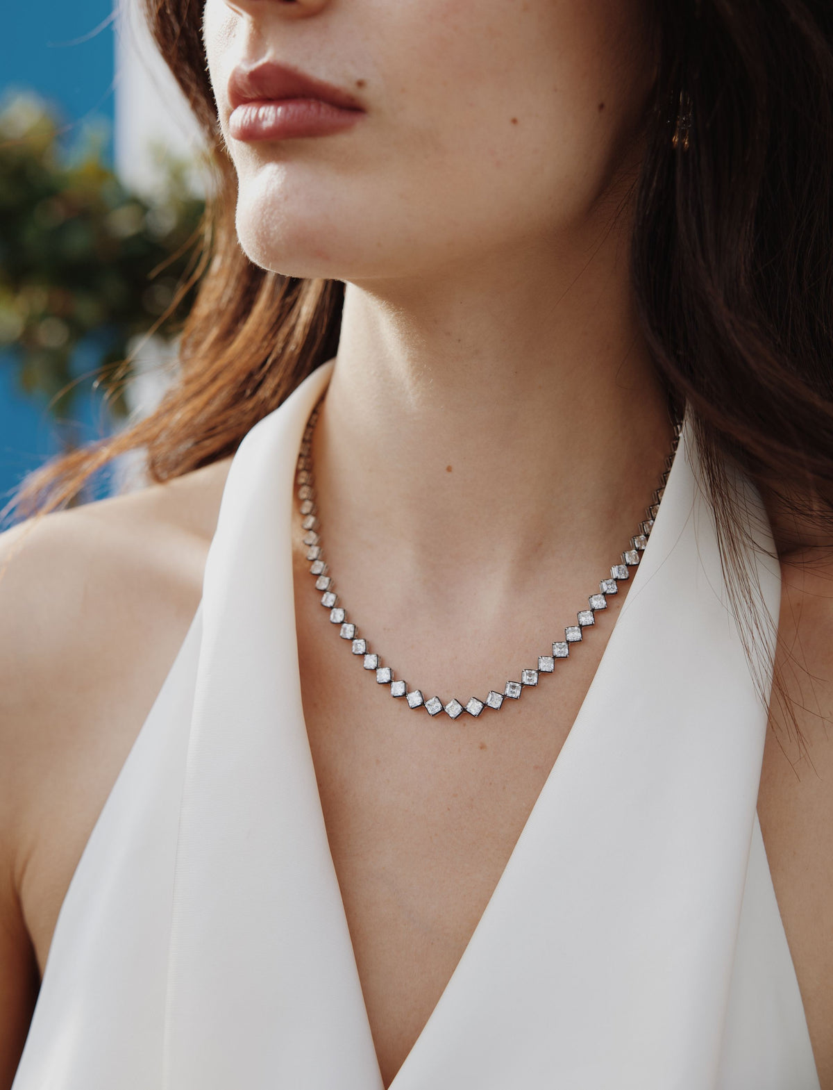 The Moissanite Nocturne Necklace