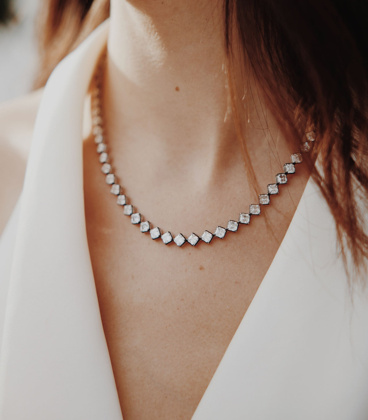 The Moissanite Nocturne Necklace