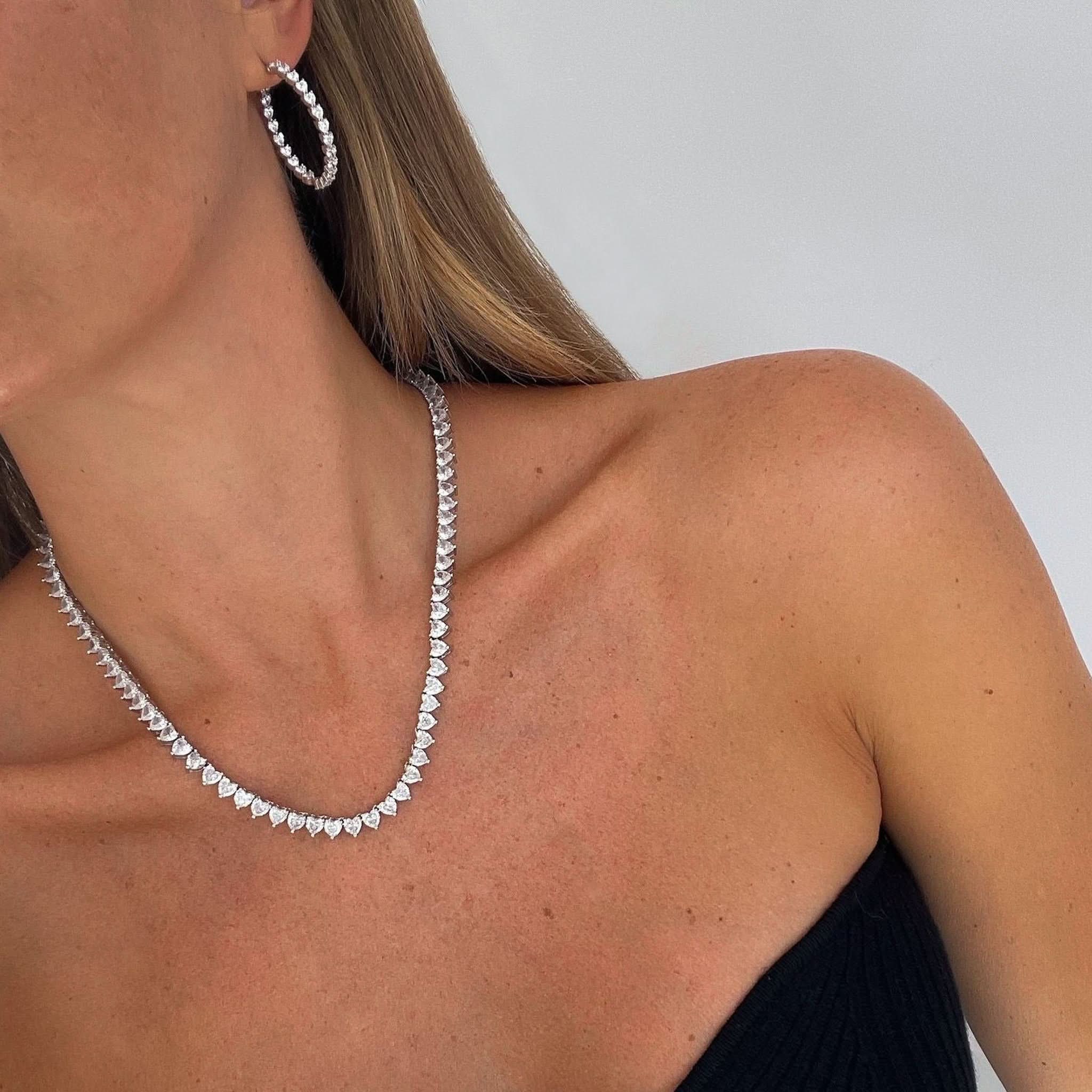 The Silver Mon Cœur Necklace