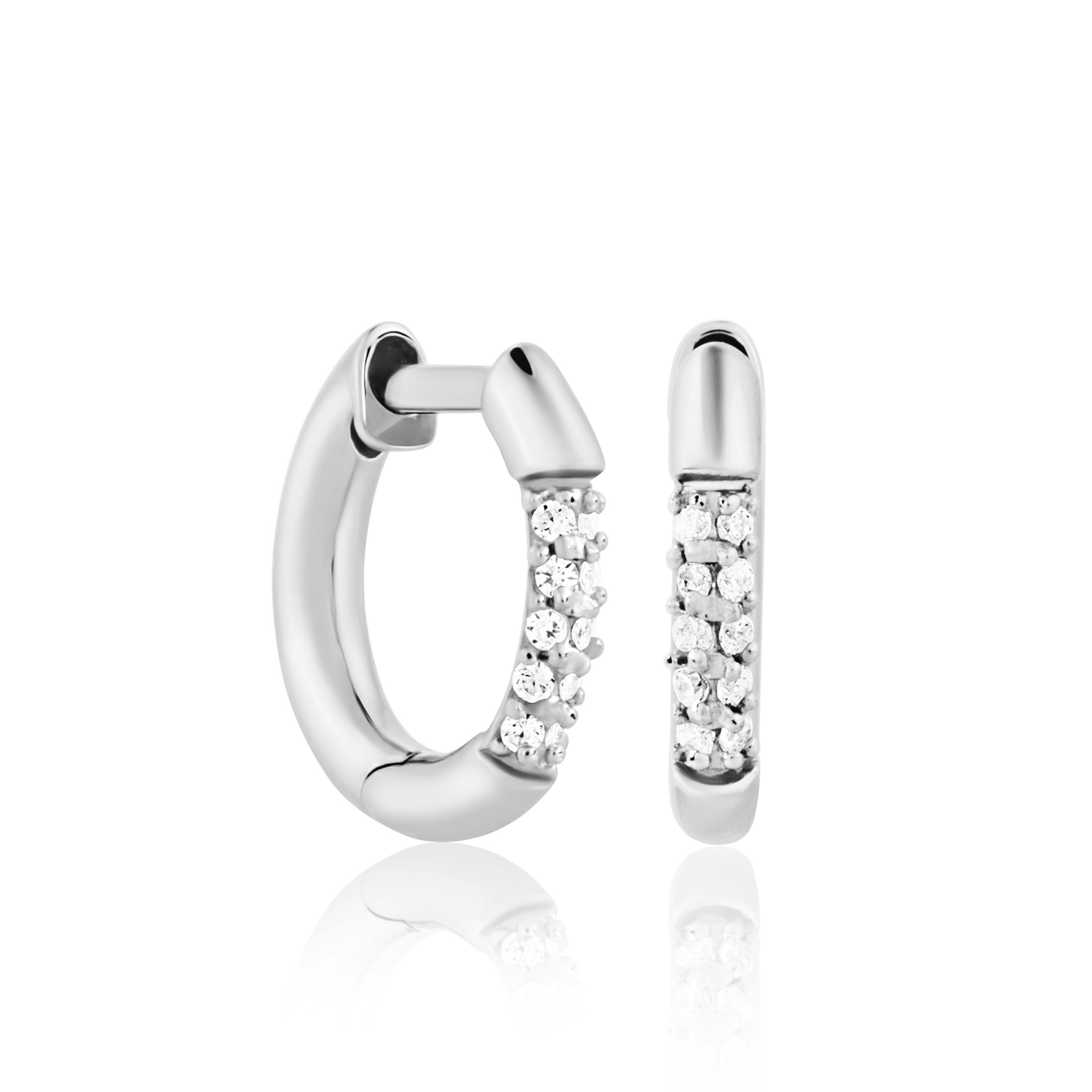 The New Romantics Silver Pearl Drops