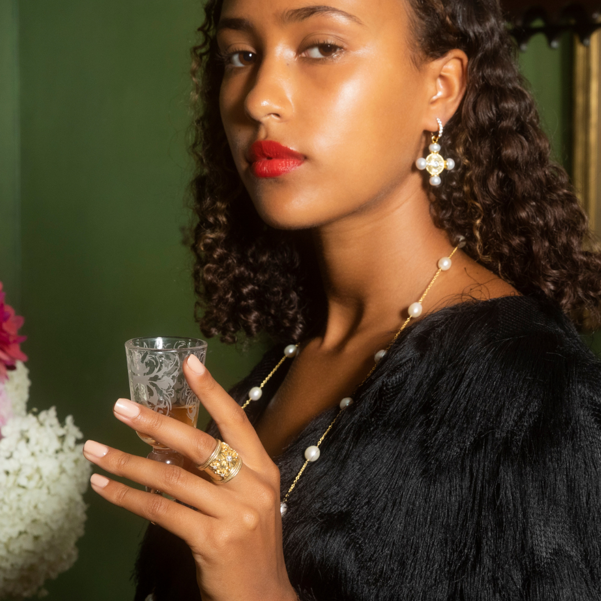 The Gold Constellation Ring