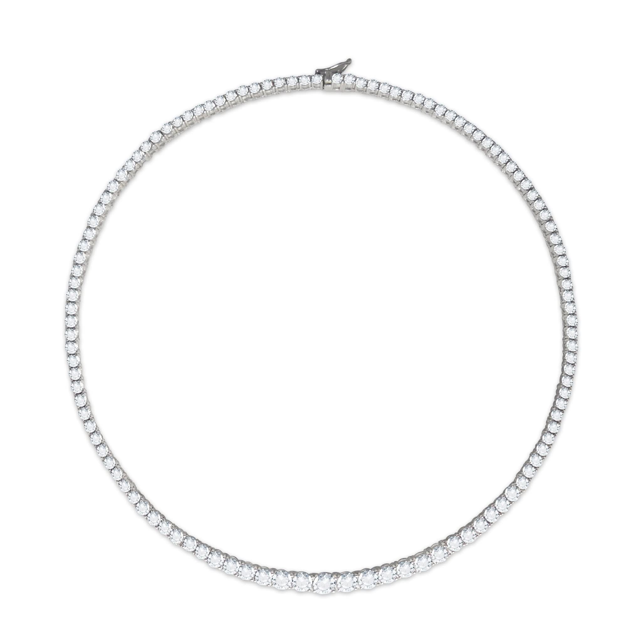 The Moissanite Graduated Collar