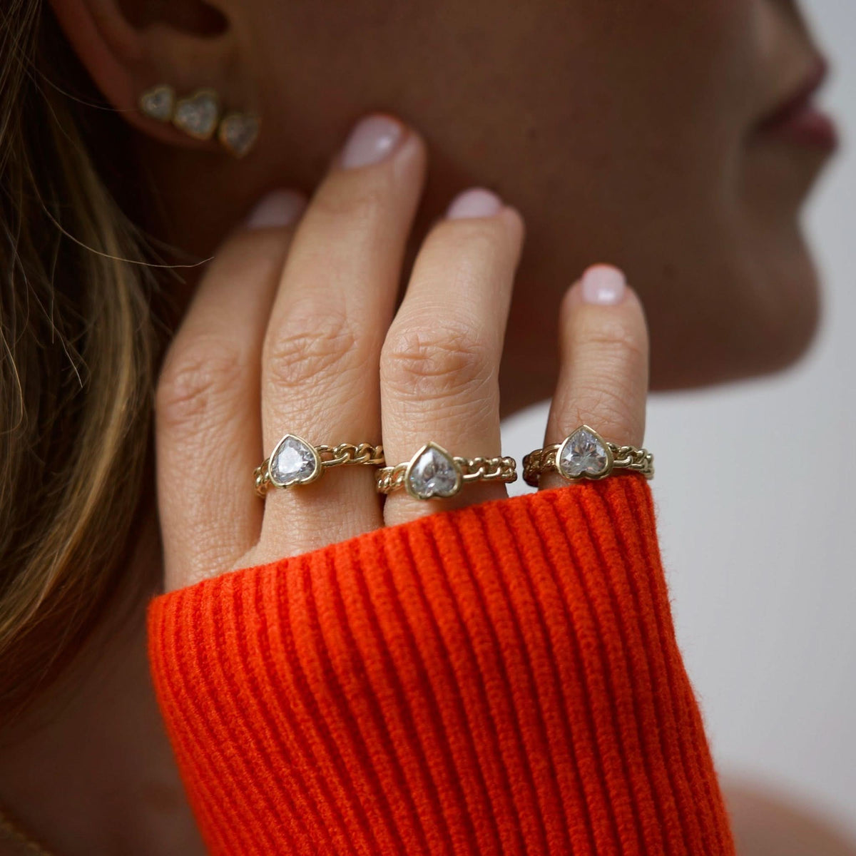 The Silver A La Folie Ring