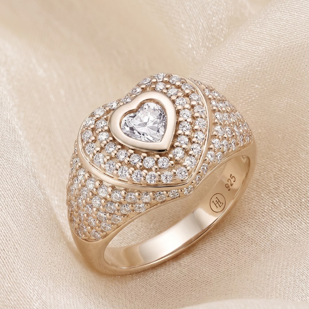 The Heart of Gold Ring