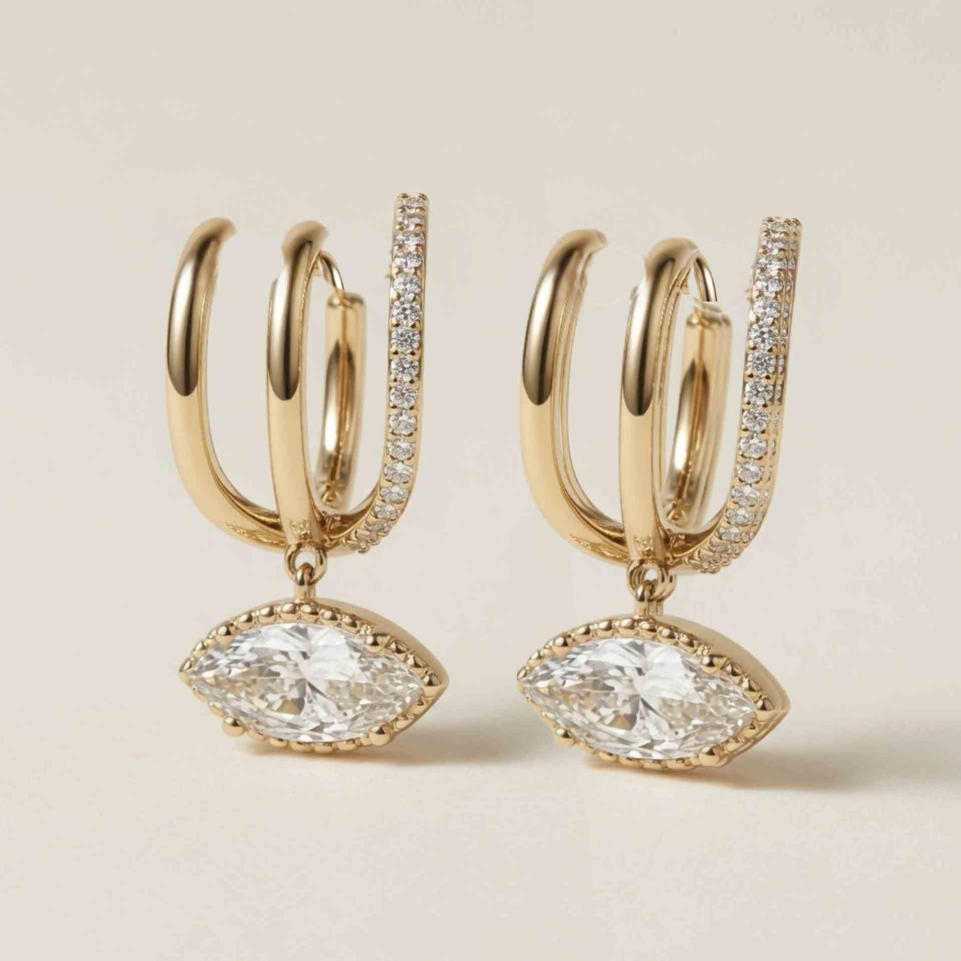 The Axis Cage Earrings