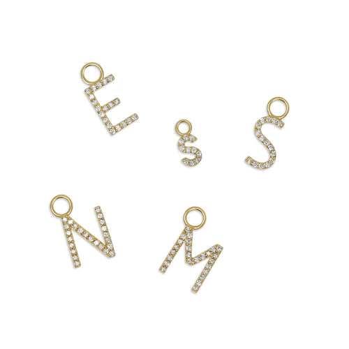 Sample: The Diamond Letter Earrings