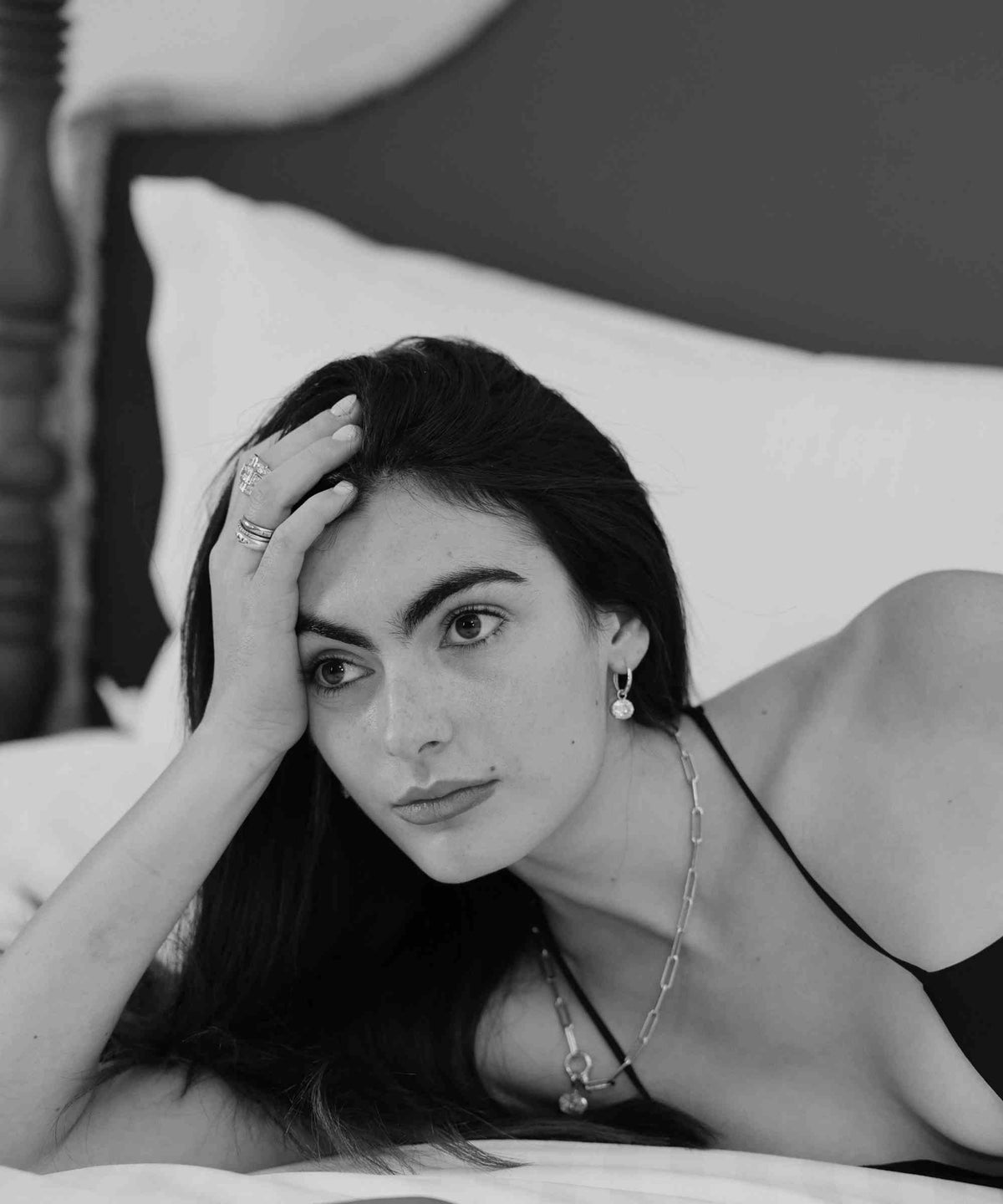 The Moissanite Scala Earrings