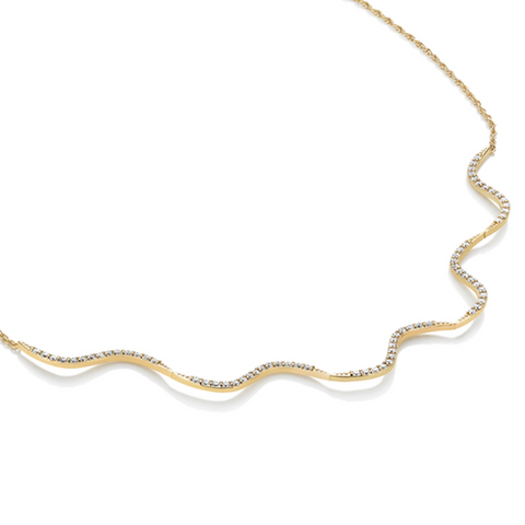 The Gold Scallop Necklace