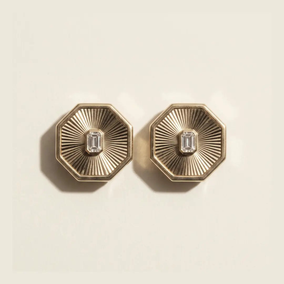 The Gold Eva Earring