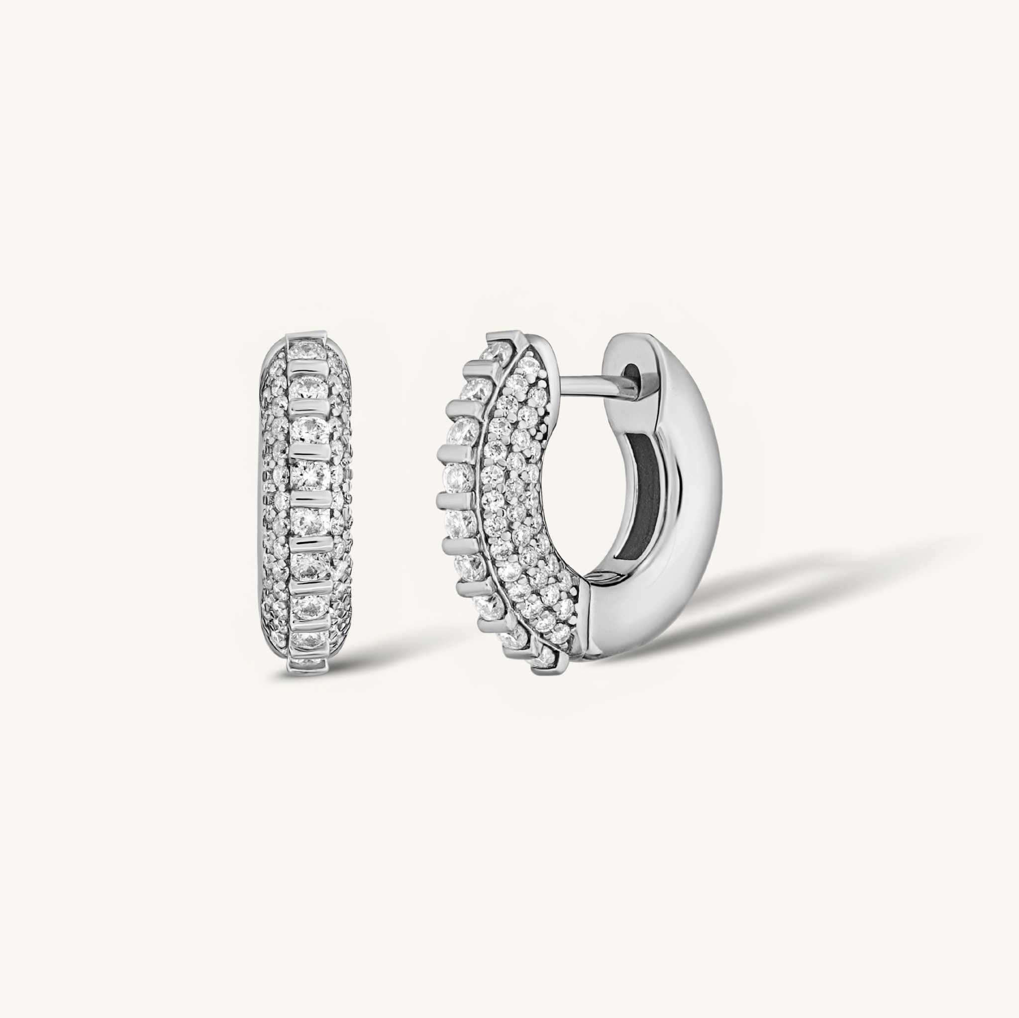 The Silver Astrid Hoops (Pre-order)