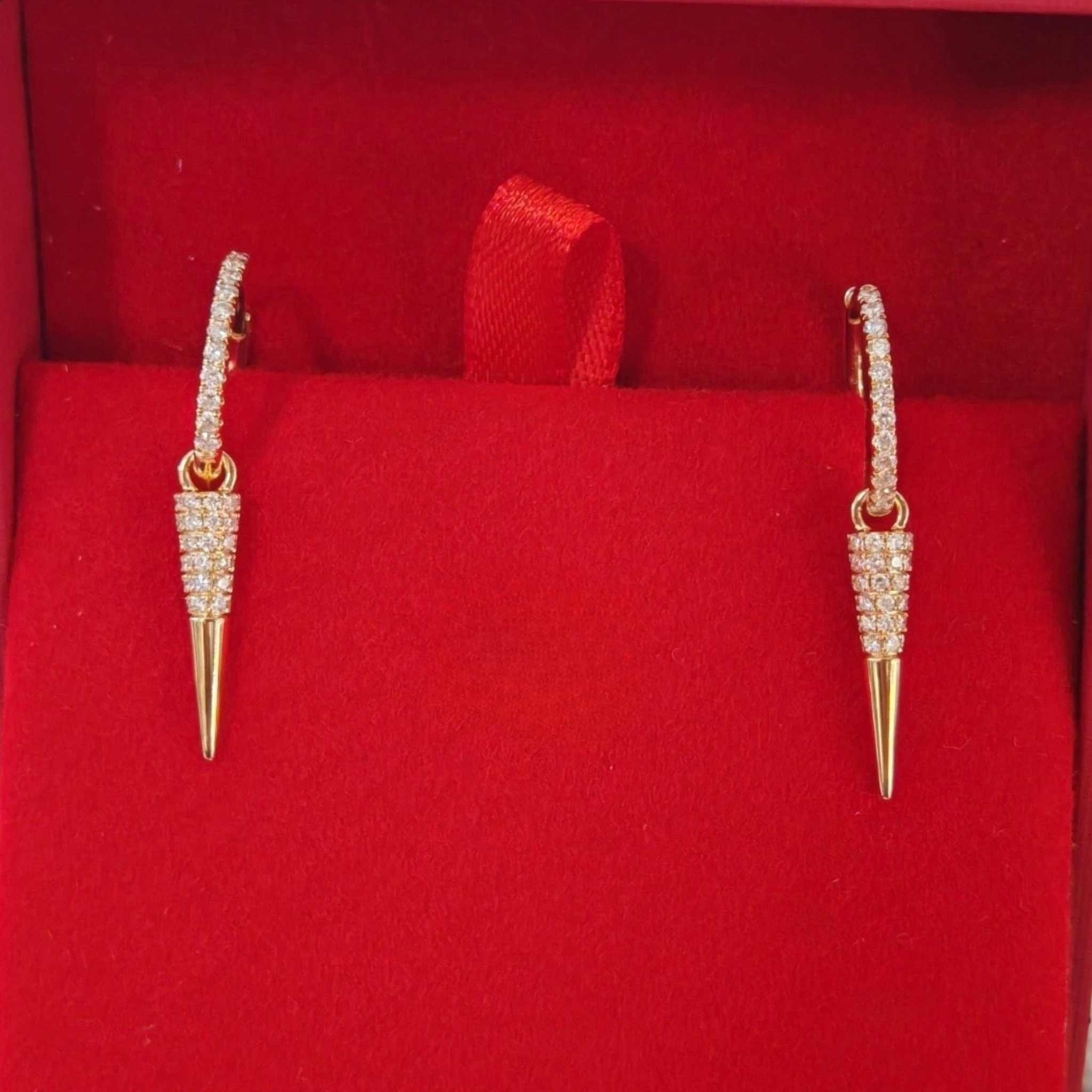 The Diamond Dart Earrings