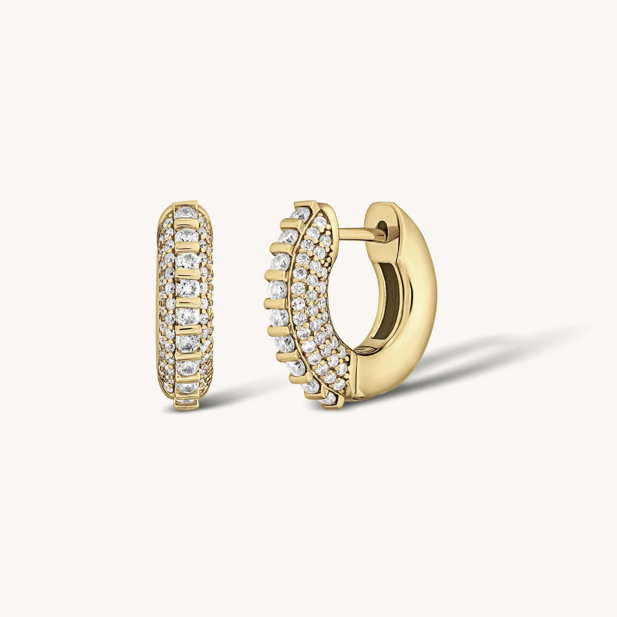 The Gold Astrid Hoops (Pre-order)