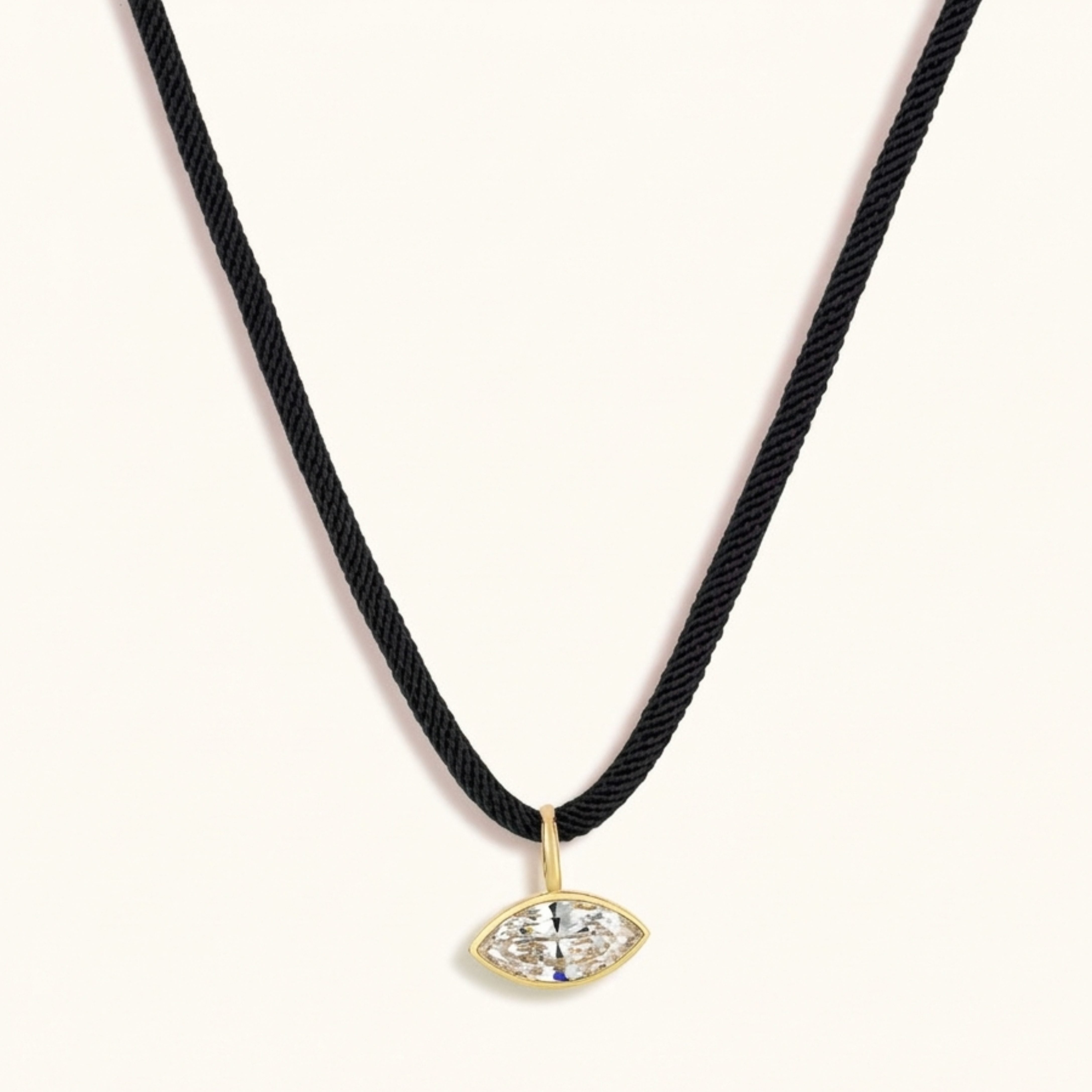 The Axis Necklace | Black