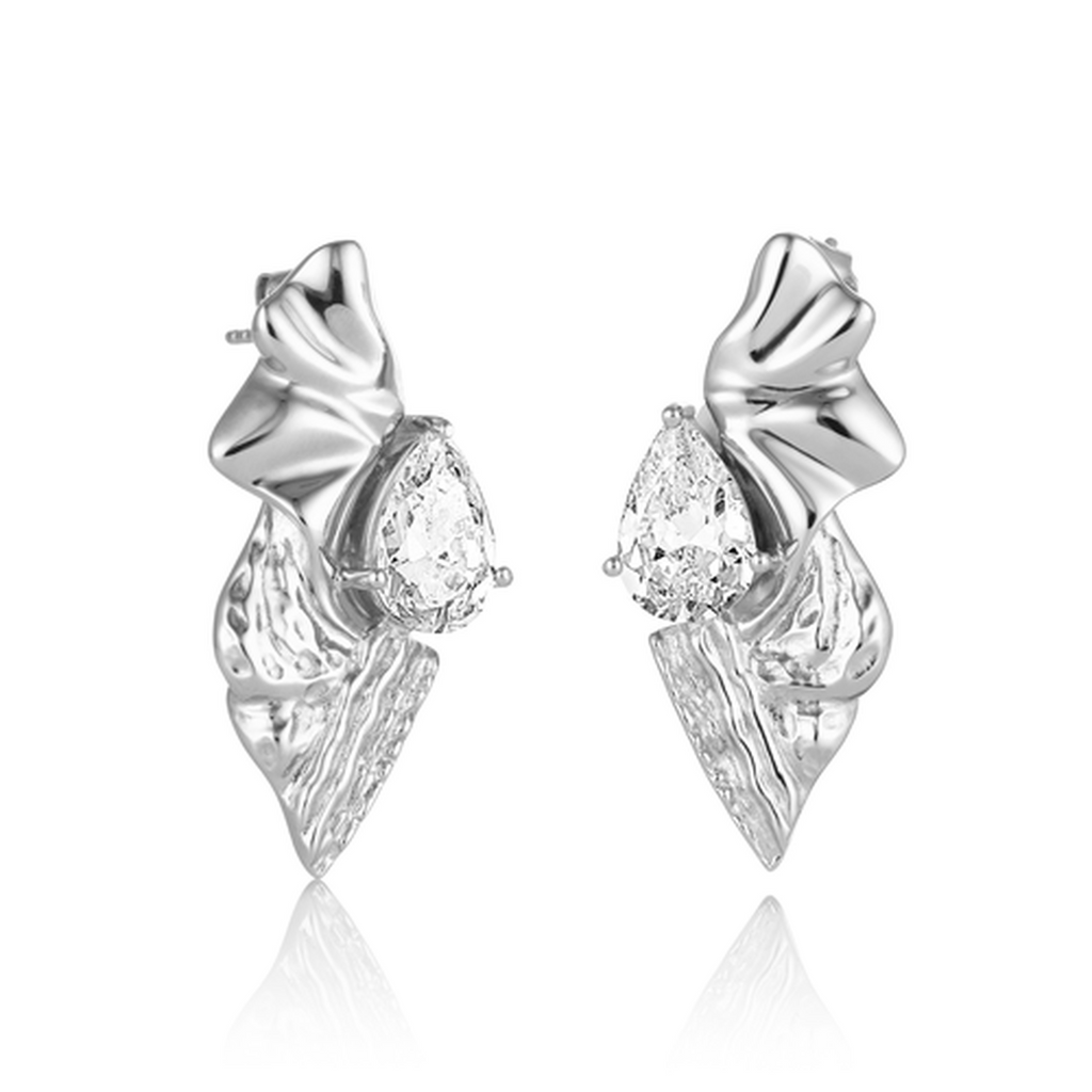 The Silver Pear Sweetie Earrings
