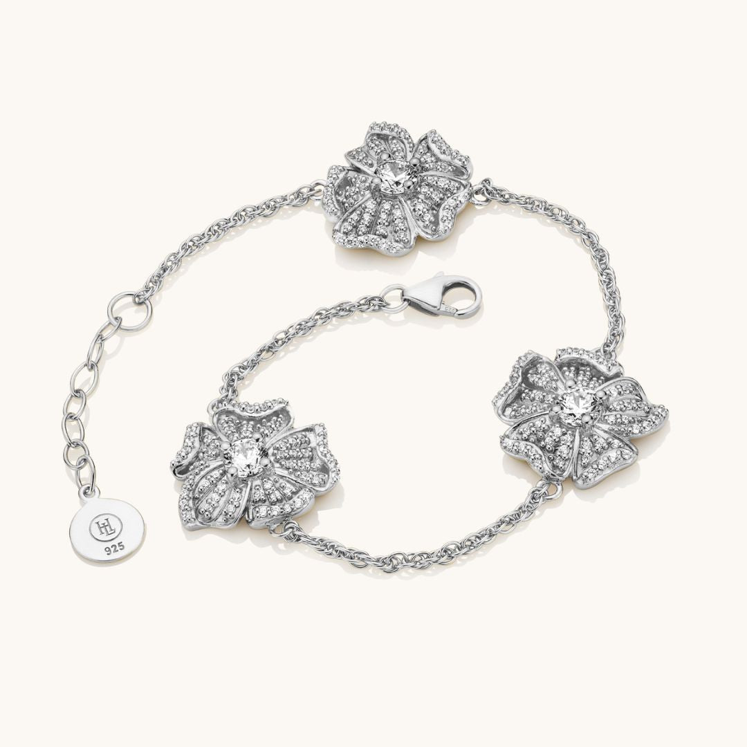 The Silver In Bloom Bracelet