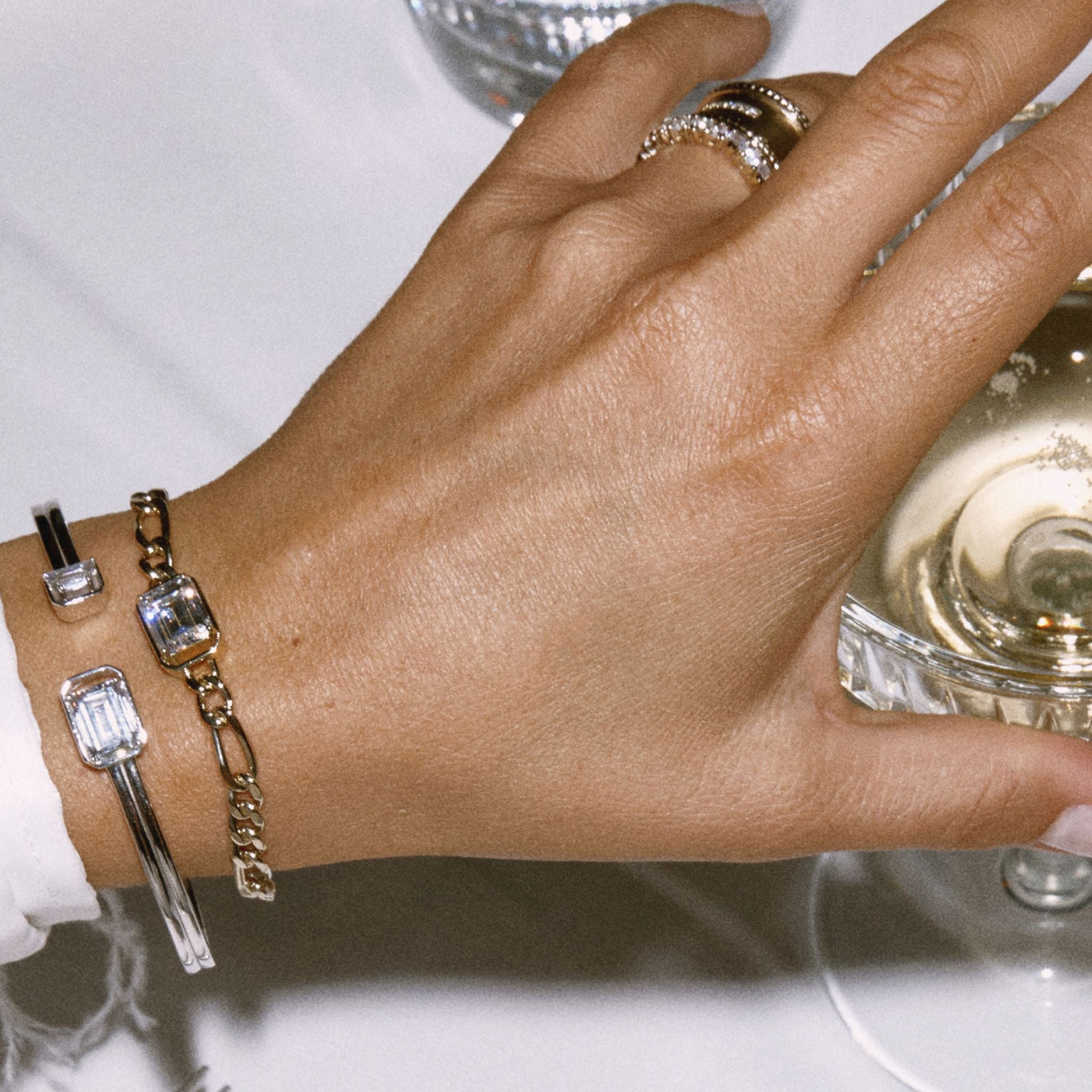 The Gold Norma Bangle