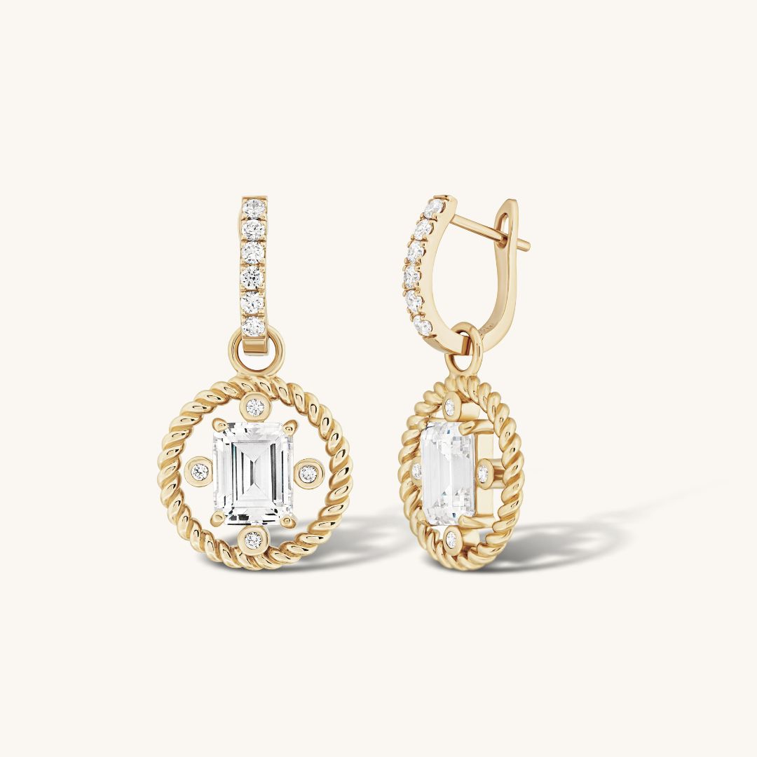 The Gold Zsa Zsa Drops