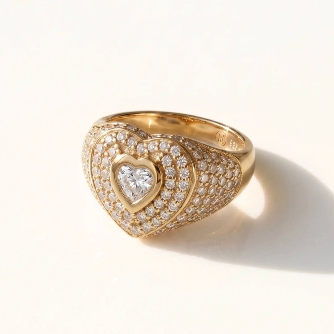 The Heart of Gold Ring