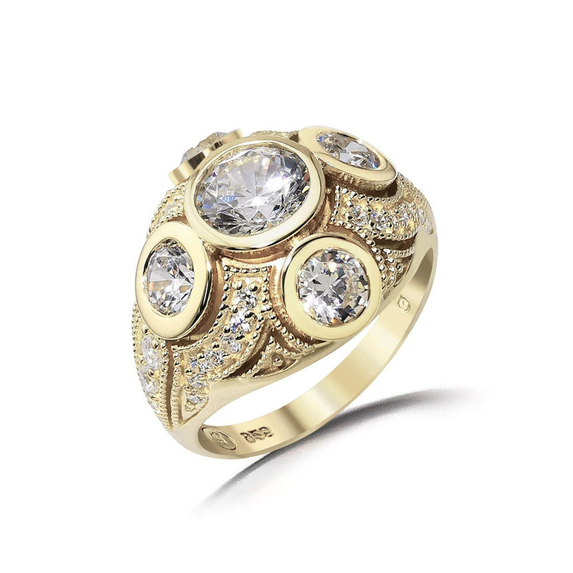 Golden Hills Oval Ring main image 1