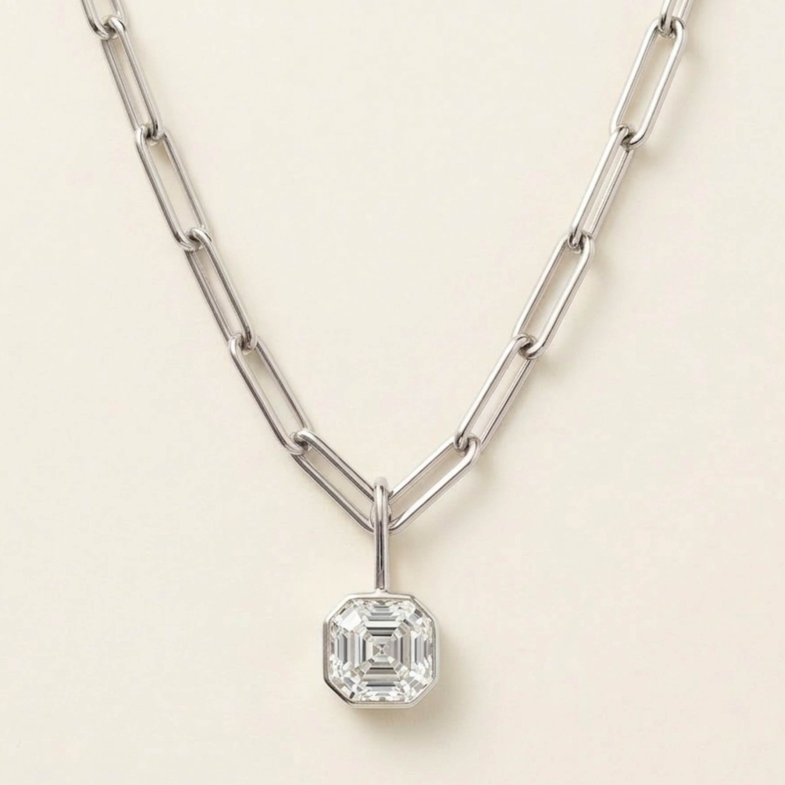 The Silver Marilyn Necklace