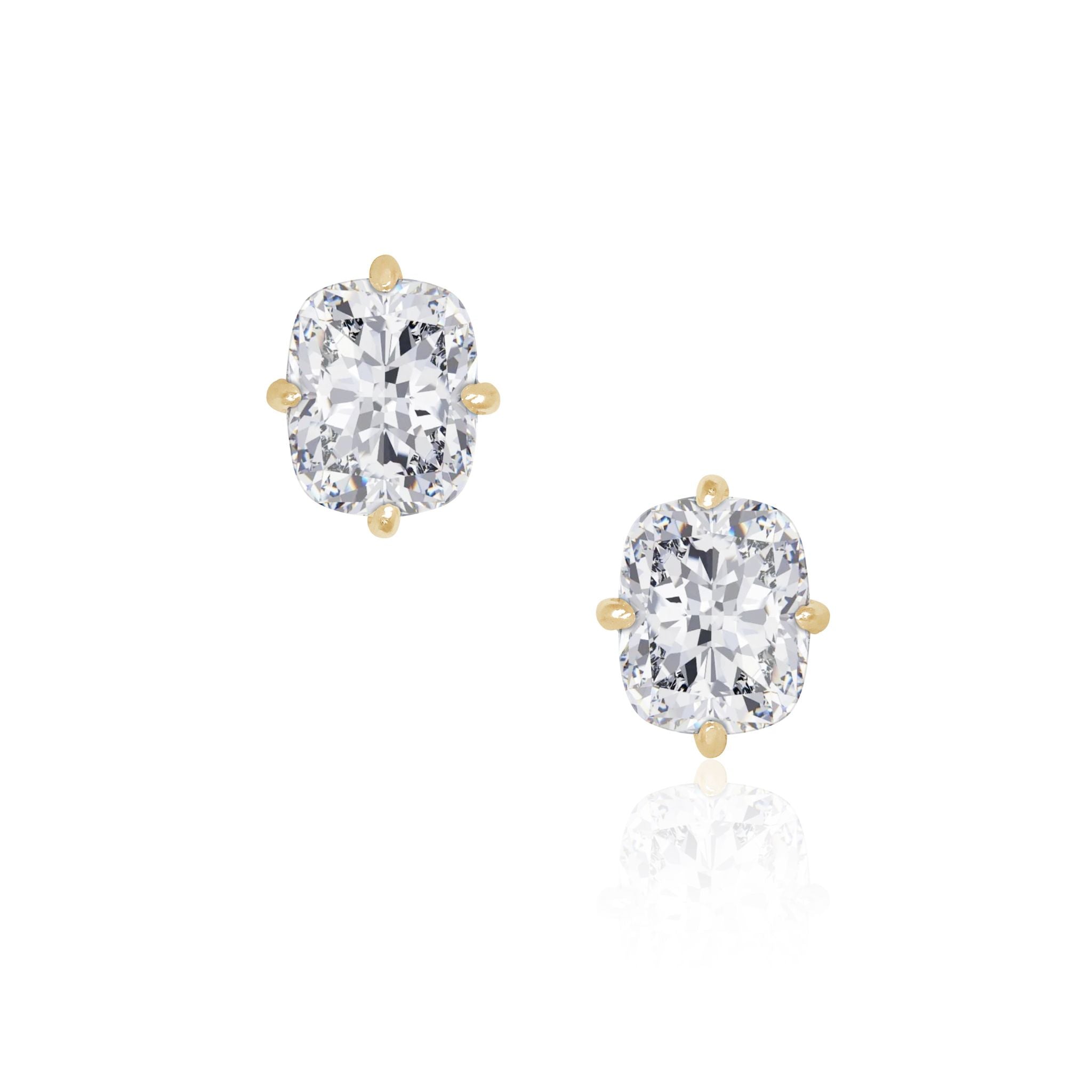 The Gold Sophia Sapphire Earrings
