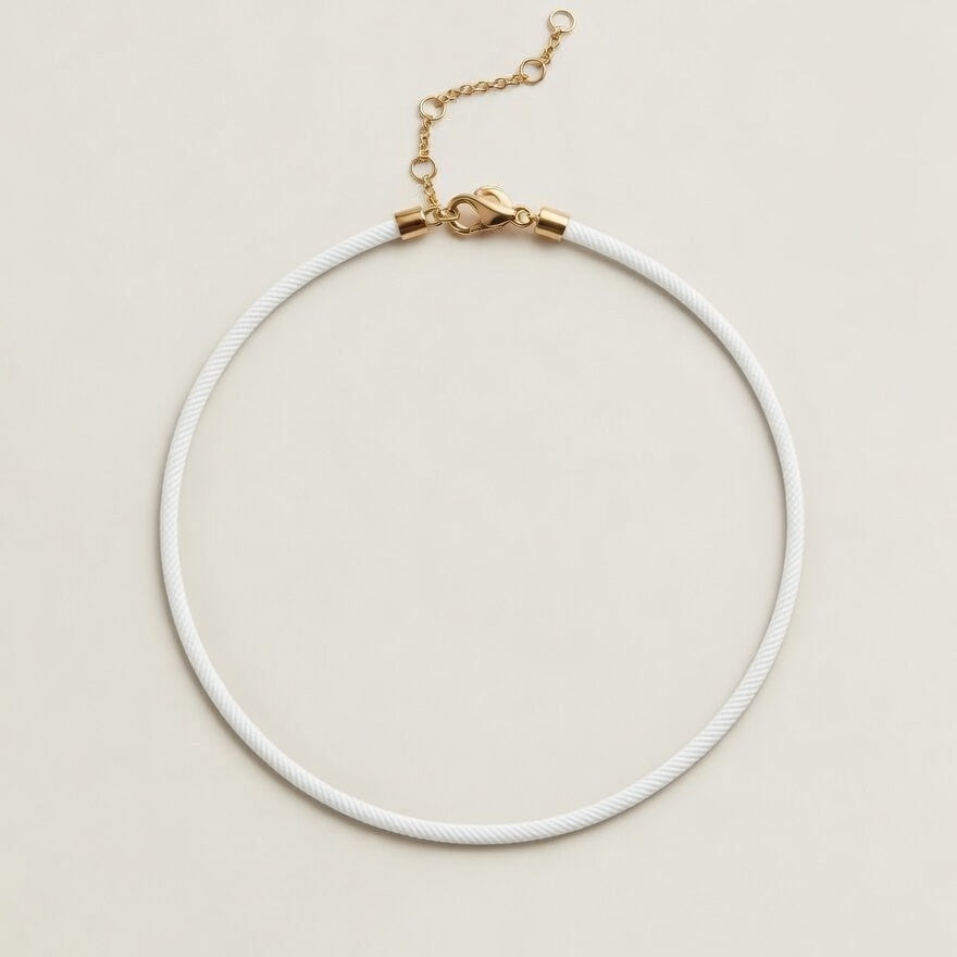 The Axis Necklace | White
