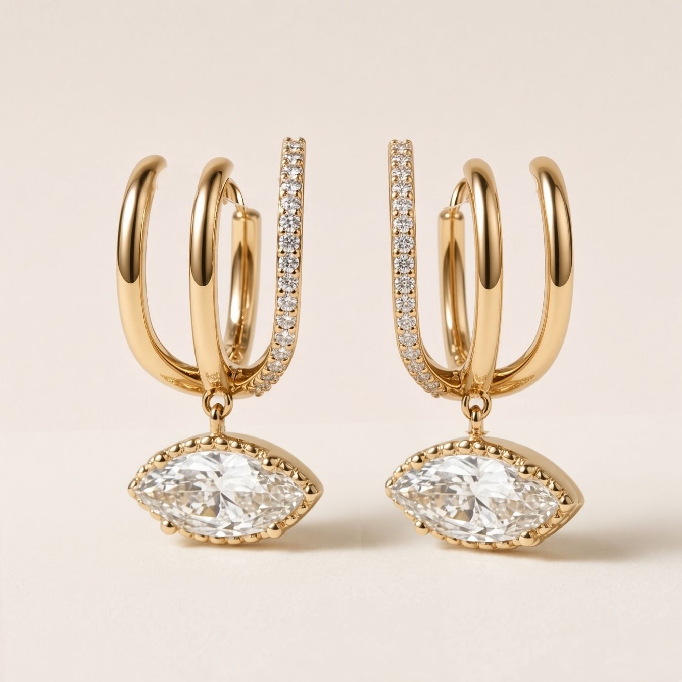 The Axis Cage Earrings