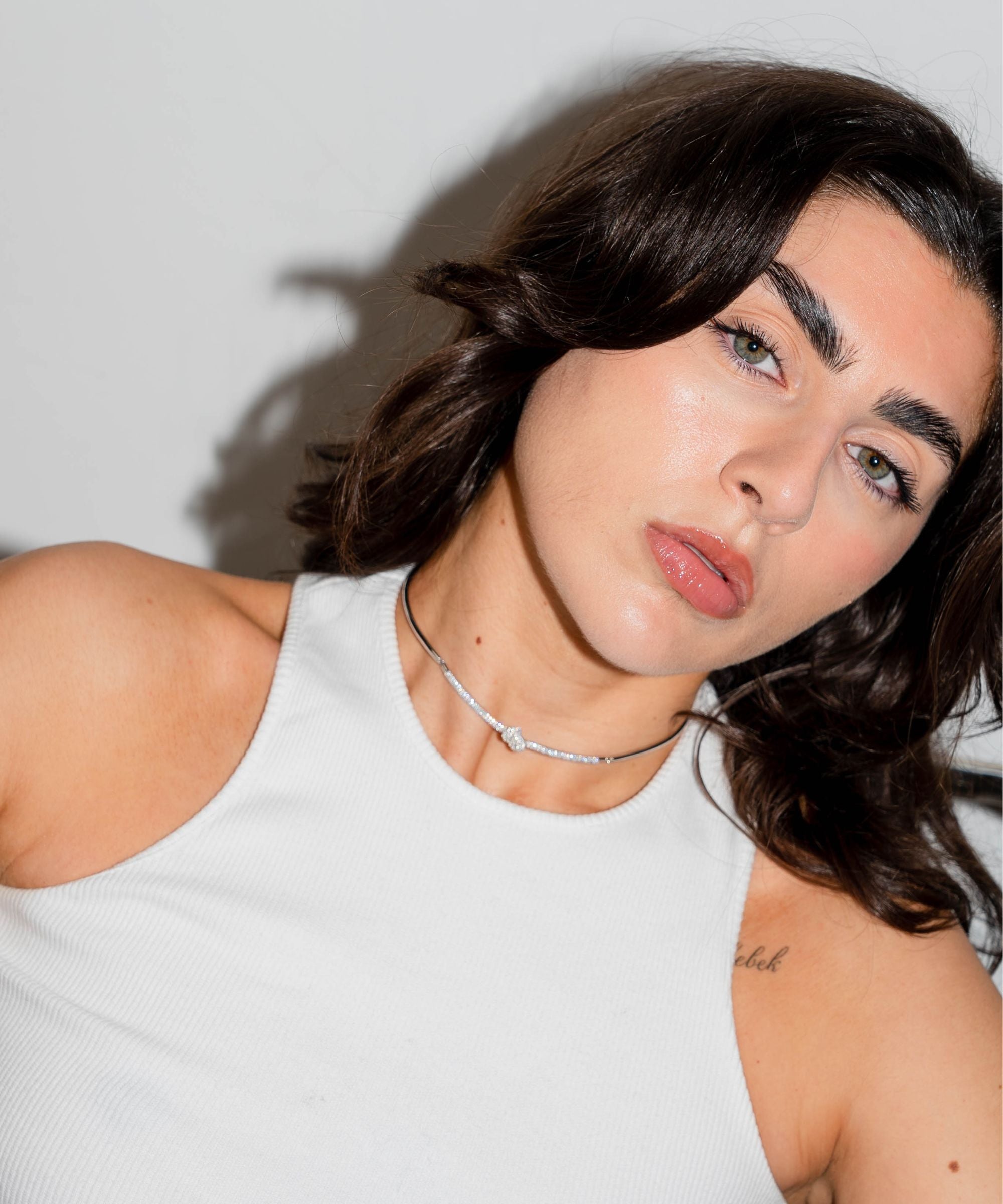 The Silver Love Knot Necklace