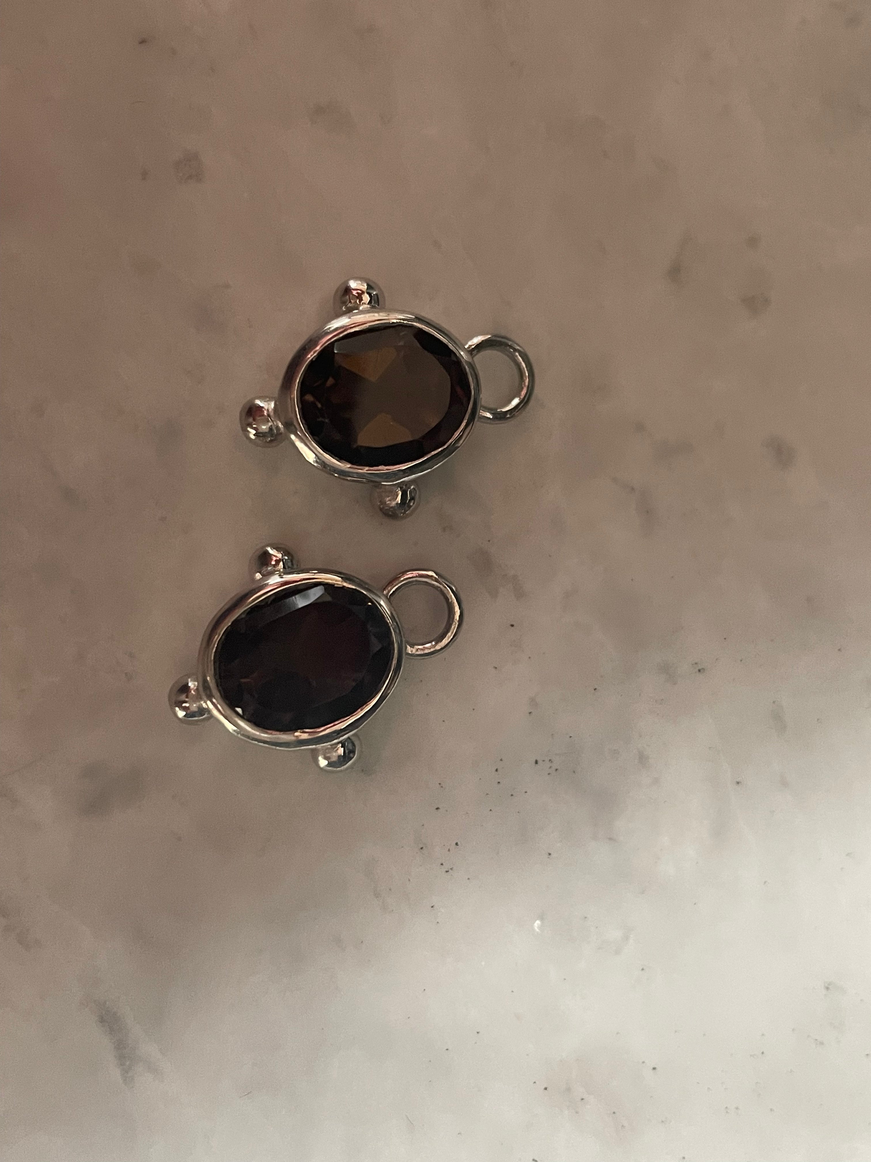 The Silver Oval Drops