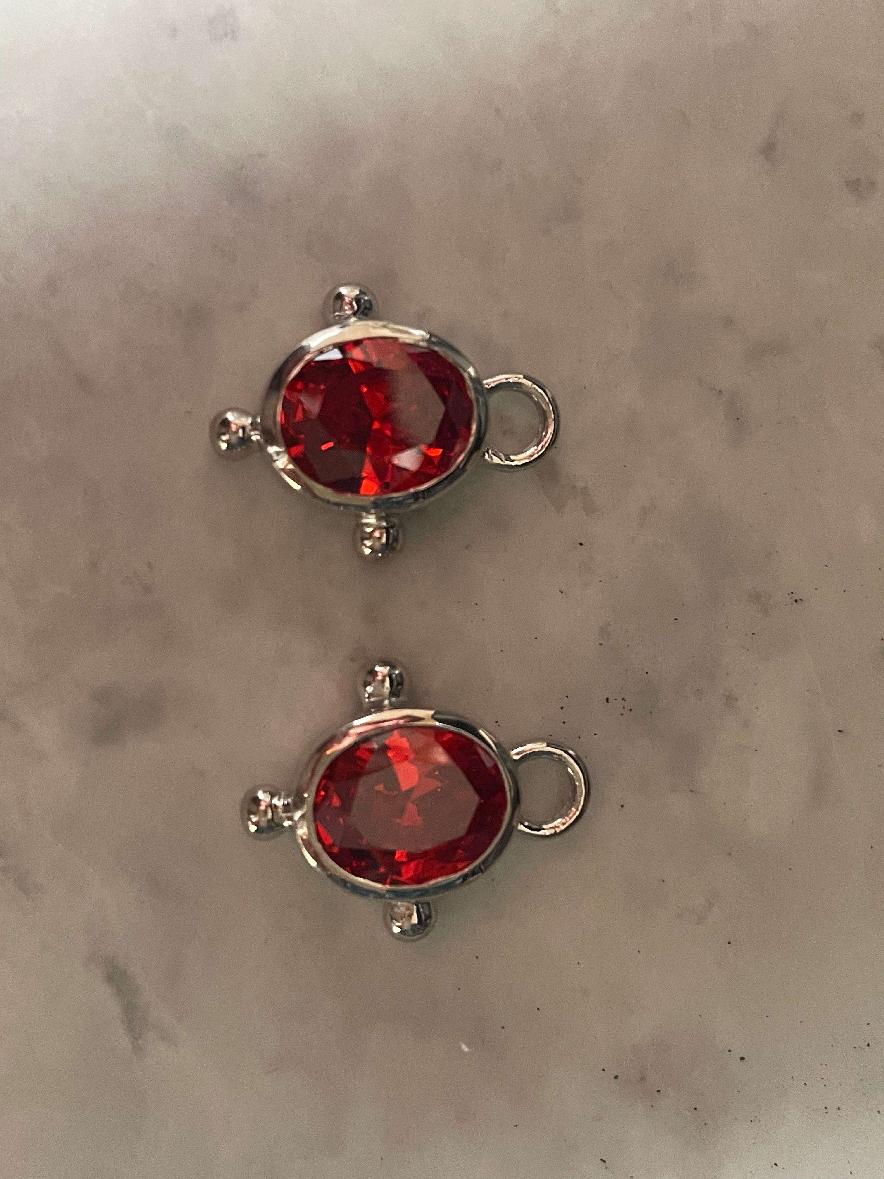The Silver Oval Drops