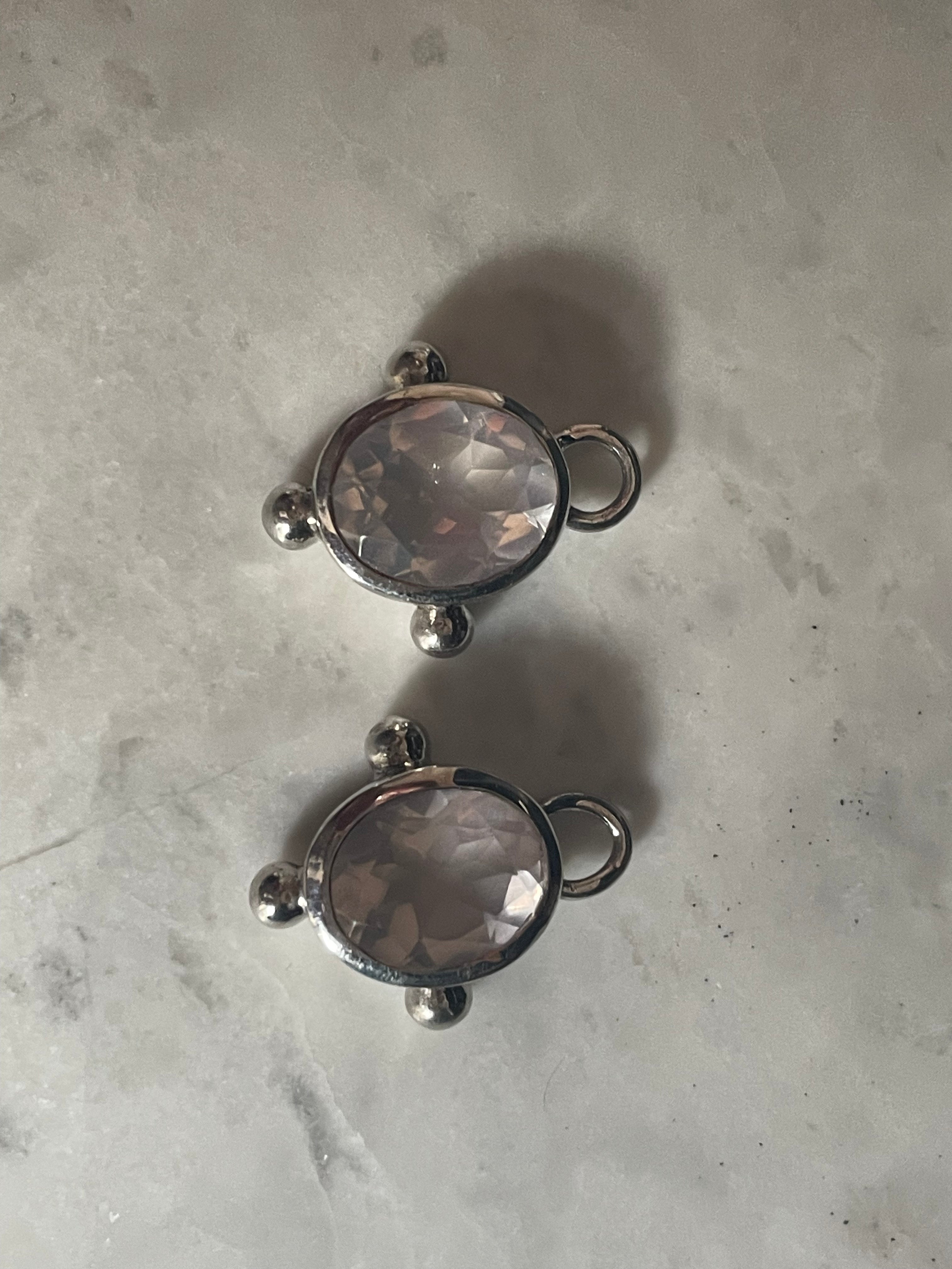 The Silver Oval Drops
