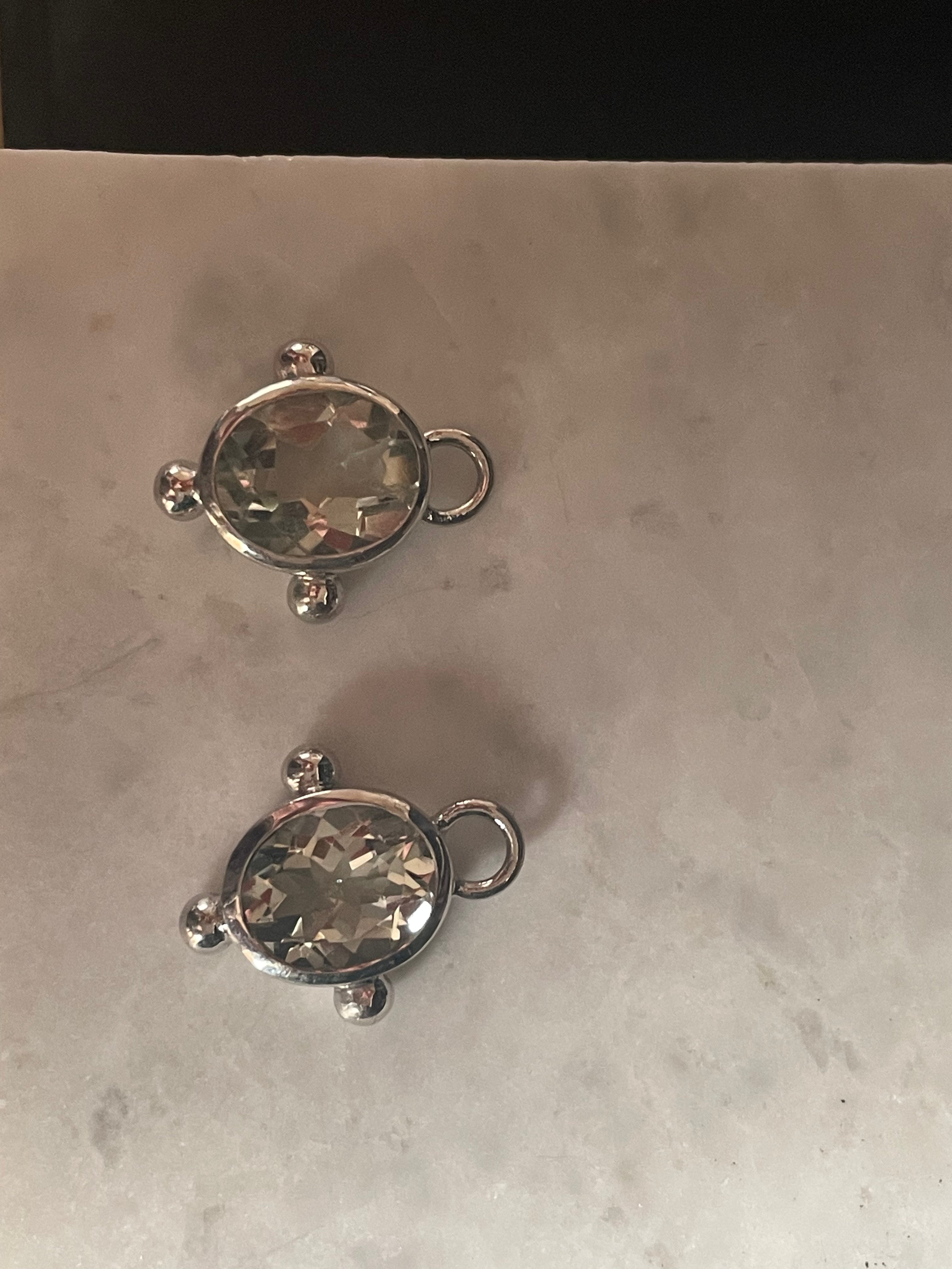 The Silver Oval Drops