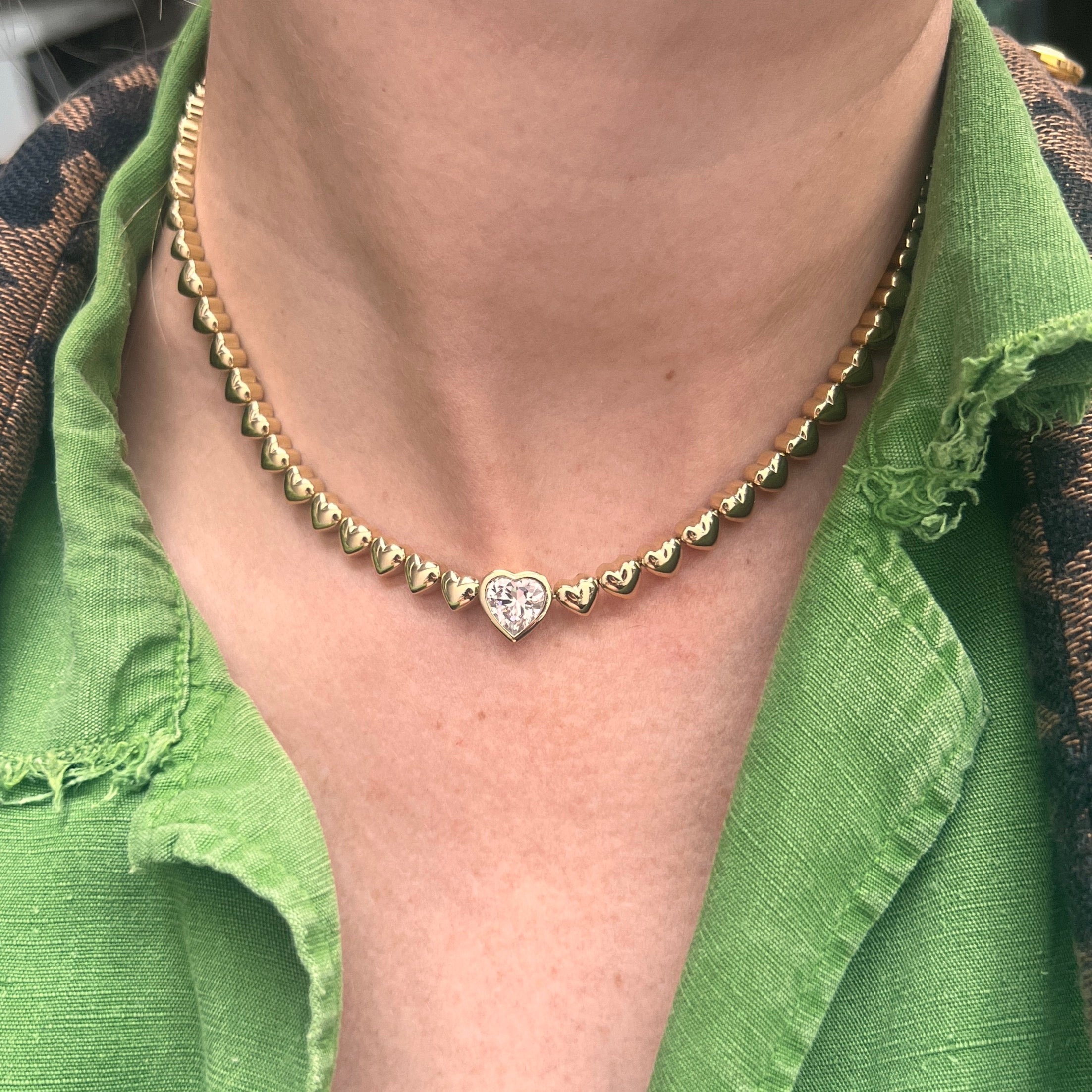 The Gold Love Struck Necklace