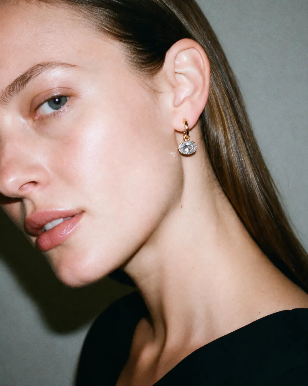 Oval Drop Earring 20pc Smaller