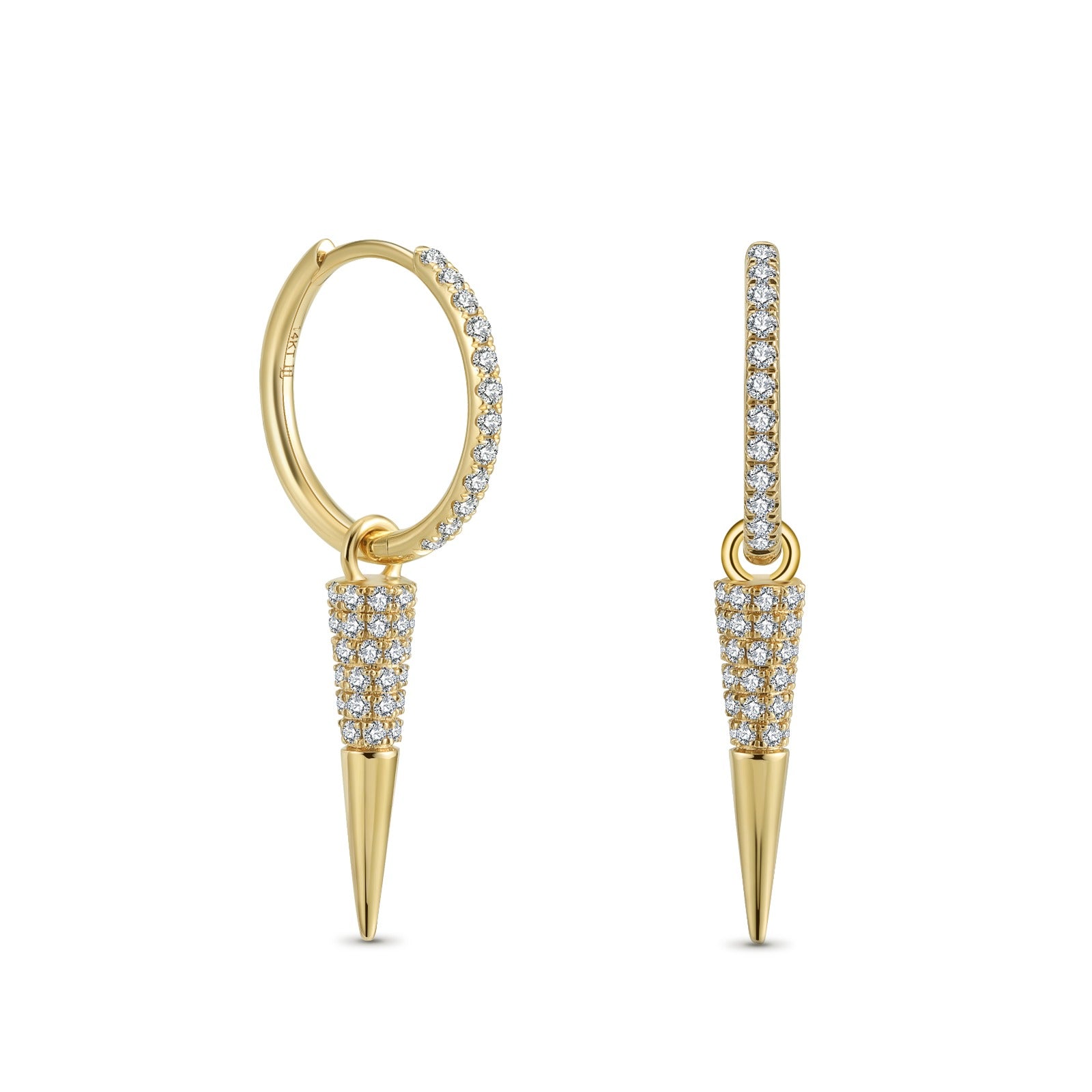 The Diamond Dart Earrings