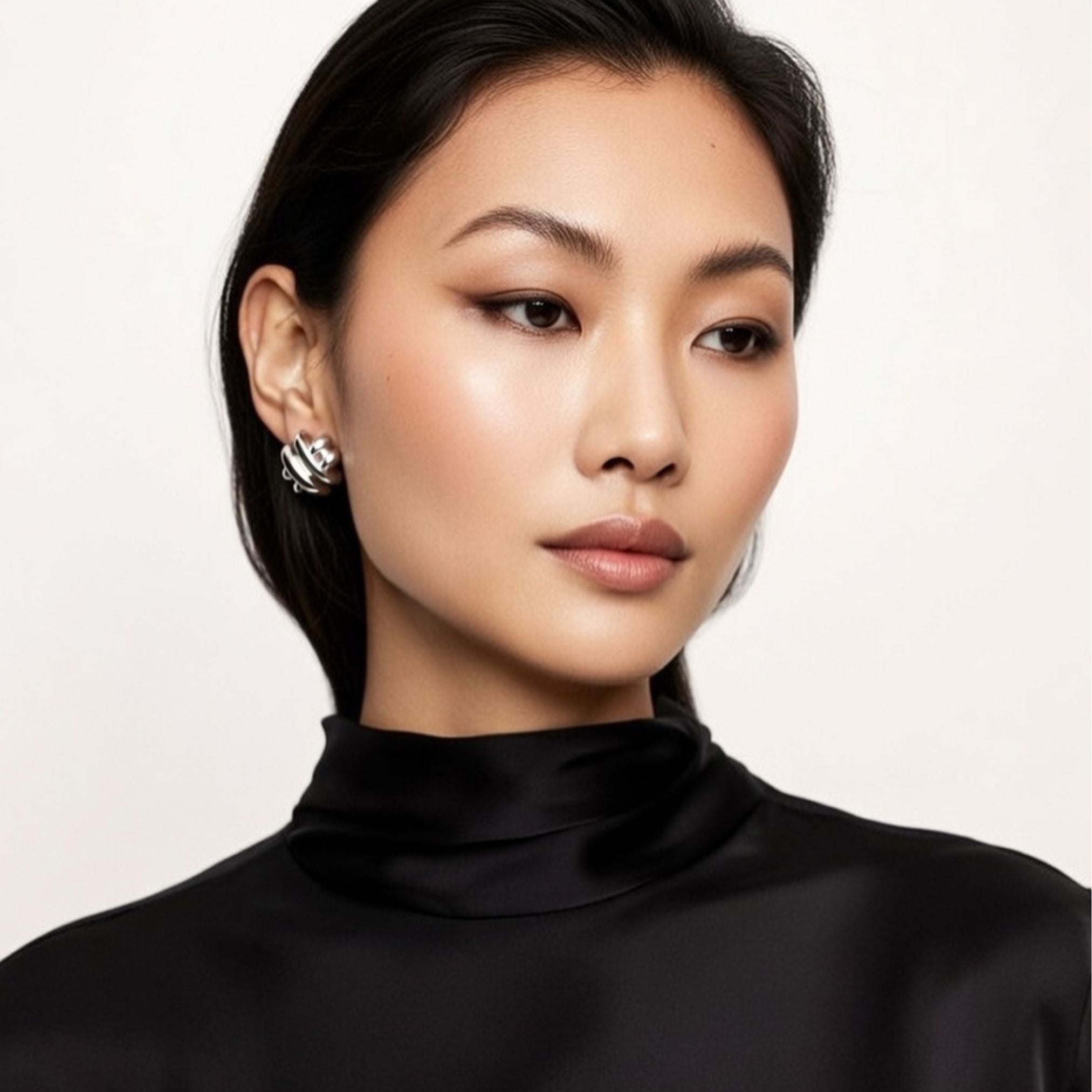 The Silver Noughts and Crosses Earrings