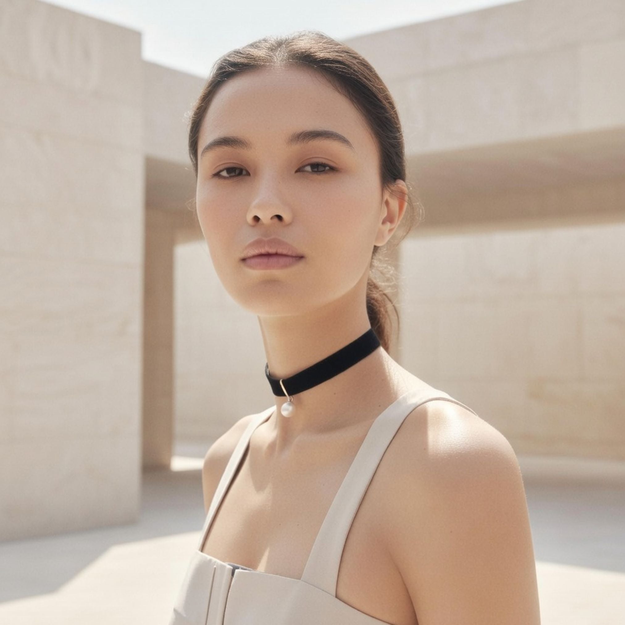 Sample: The Noire Pearl Choker