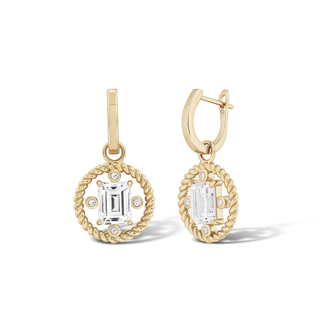 The Gold Zsa Zsa Drops