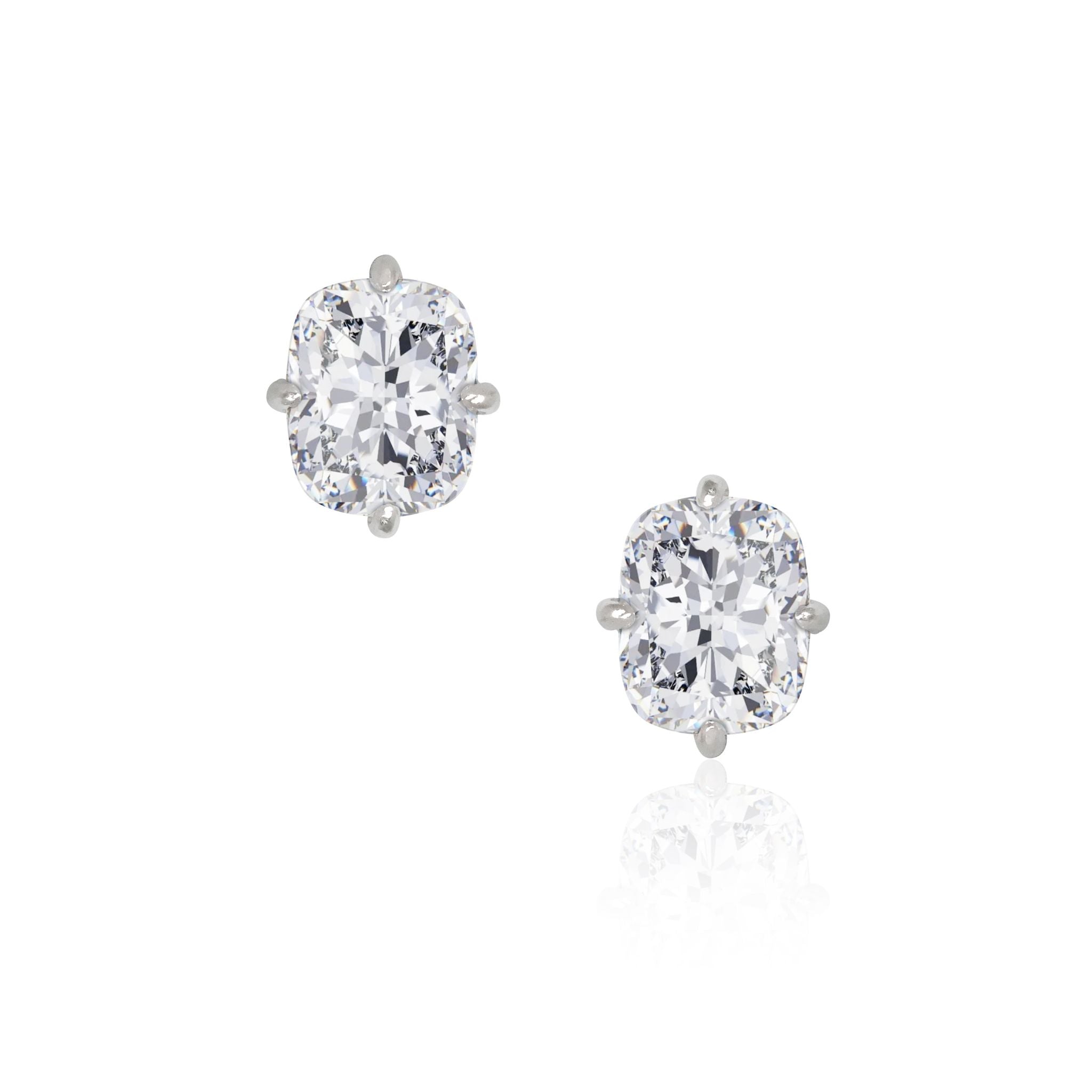 The Silver Sophia Sapphire Earrings